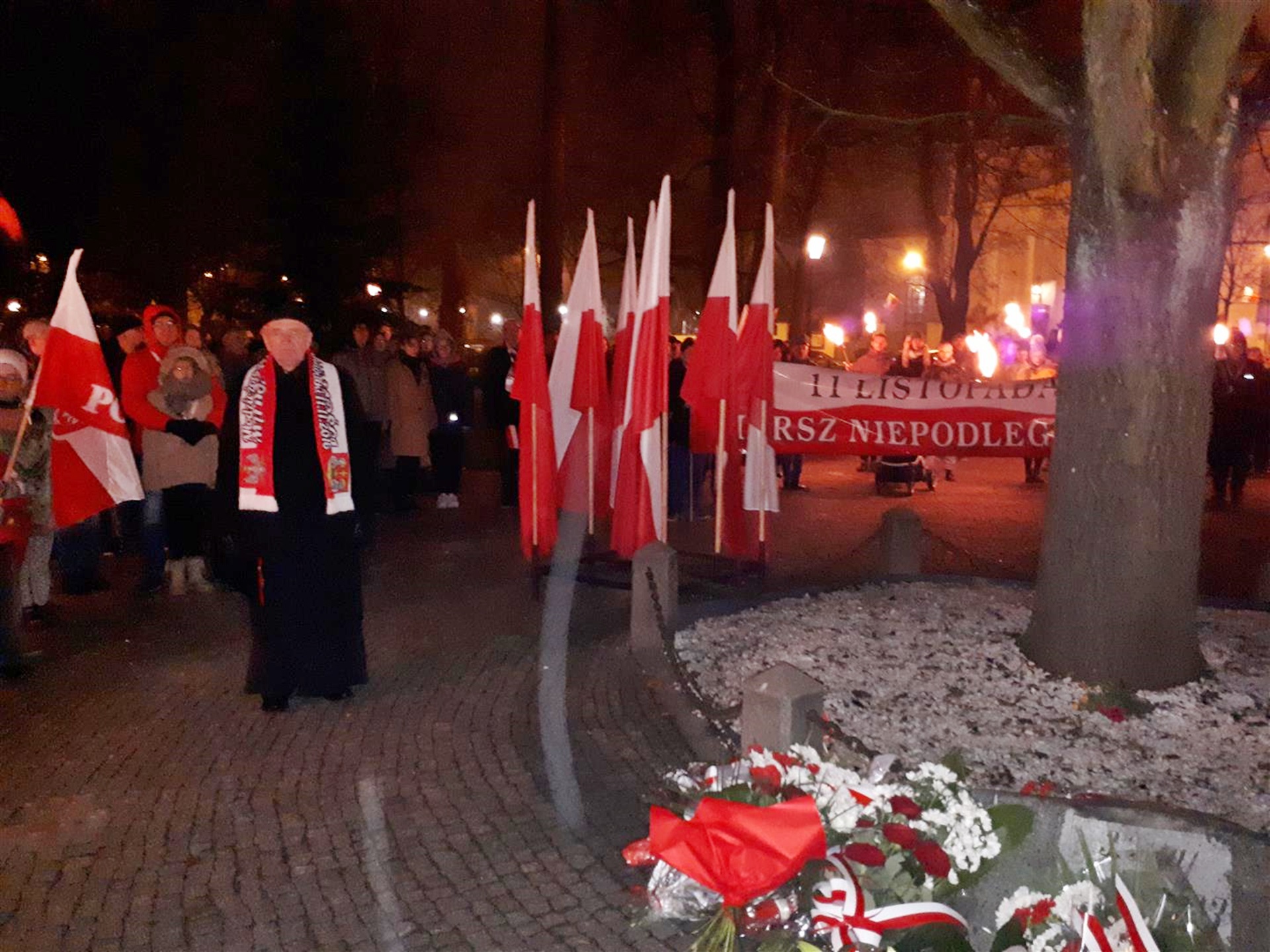 W całym regionie już od piątku hucznie świętowano 100-lecie odzyskania przez Polskę niepodległości