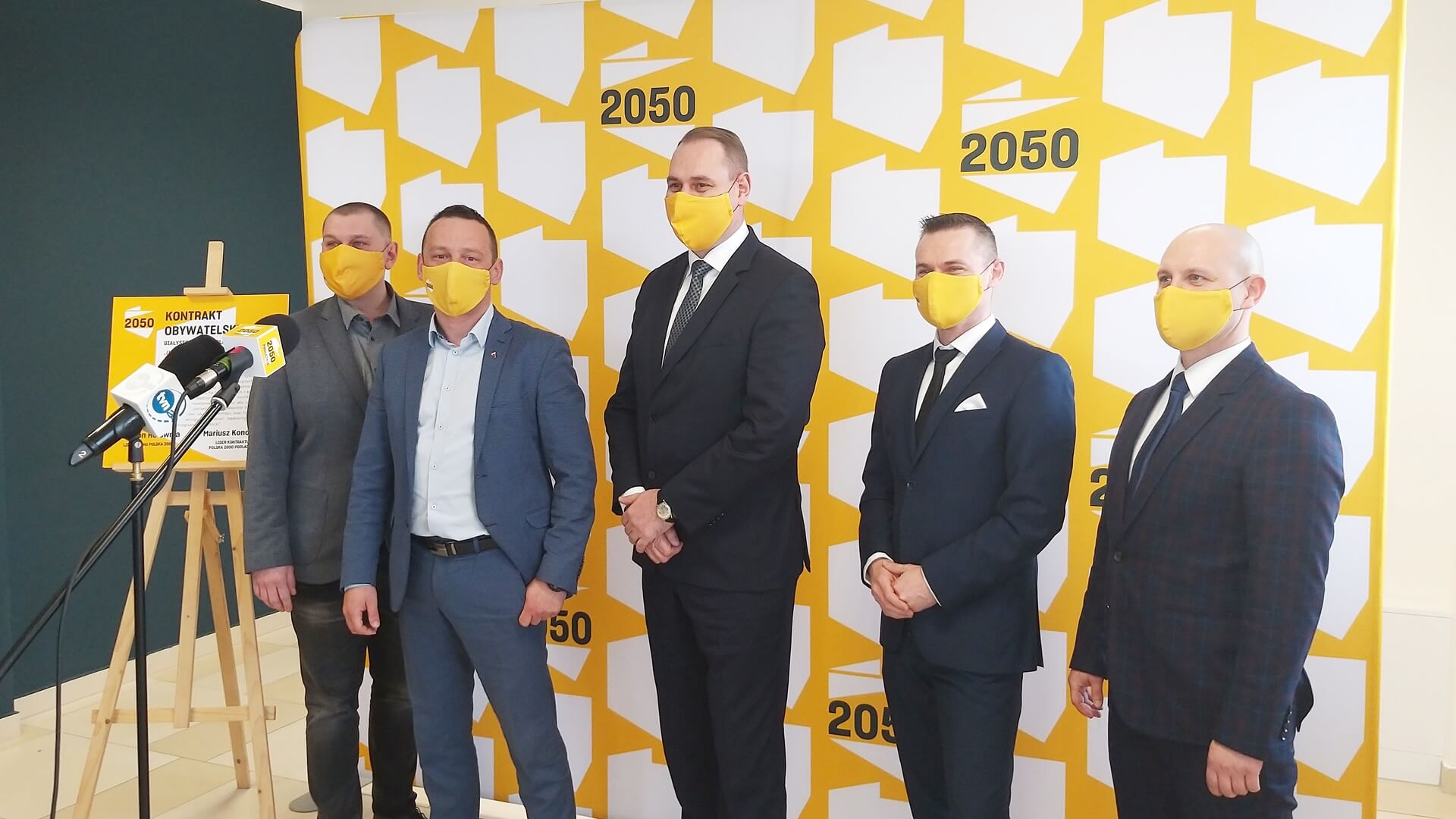 Działacze Ruchu "Polska 2050" uważają, że sytuacja z jakością powietrza w Białymstoku nie jest dobra