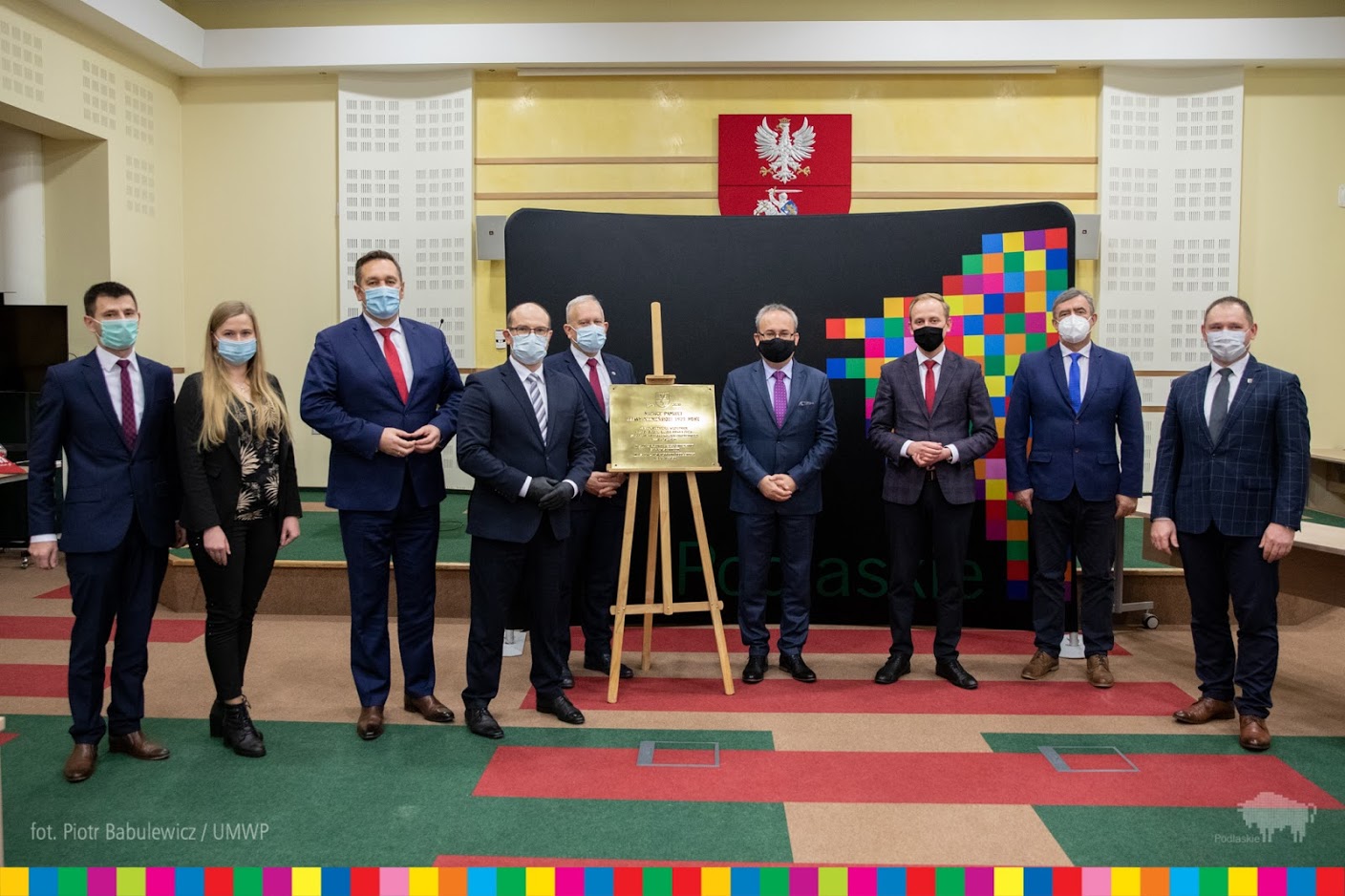 14 podlaskich samorządów otrzymało pamiątkowe tablice związane z Bitwą Niemeńską