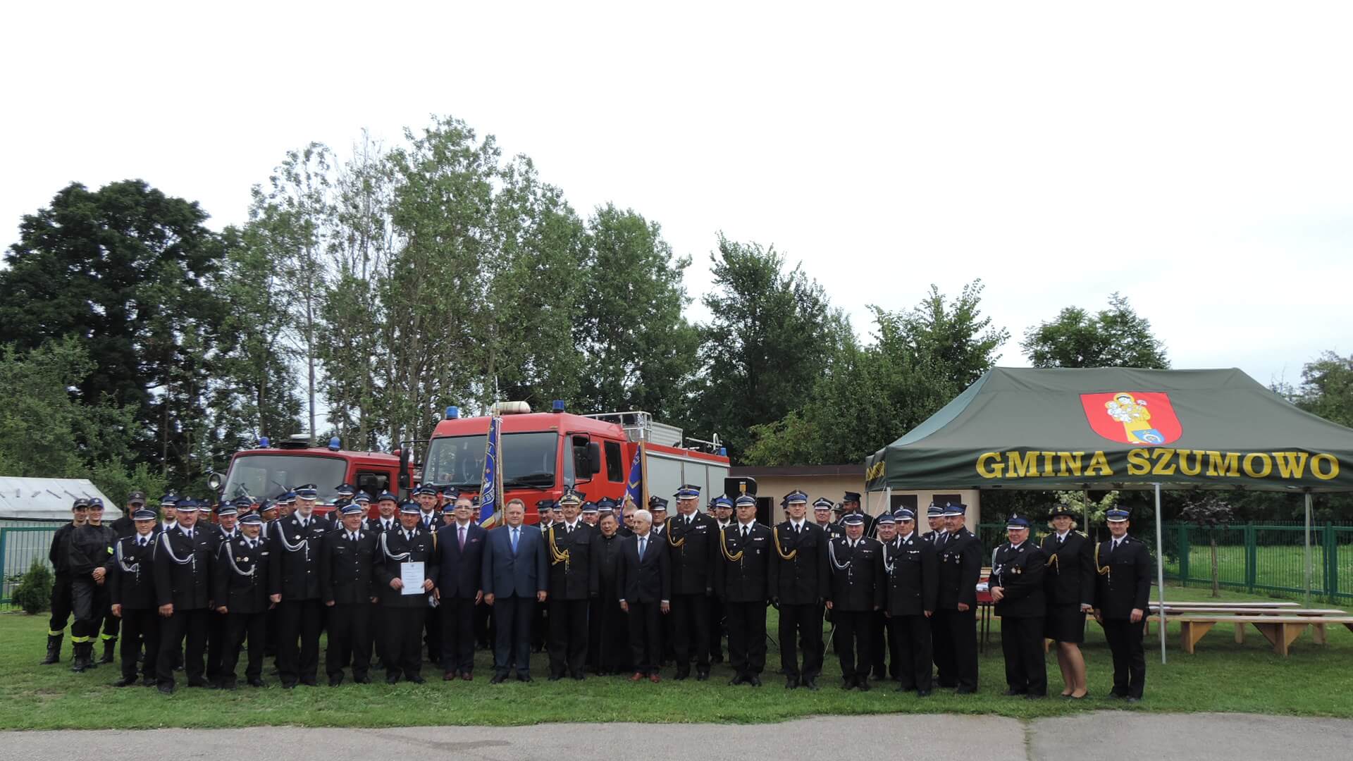 OSP z Tajna Starego k. Augustowa i Srebrnej z gminy Szumowo otrzymały wozy strażackie