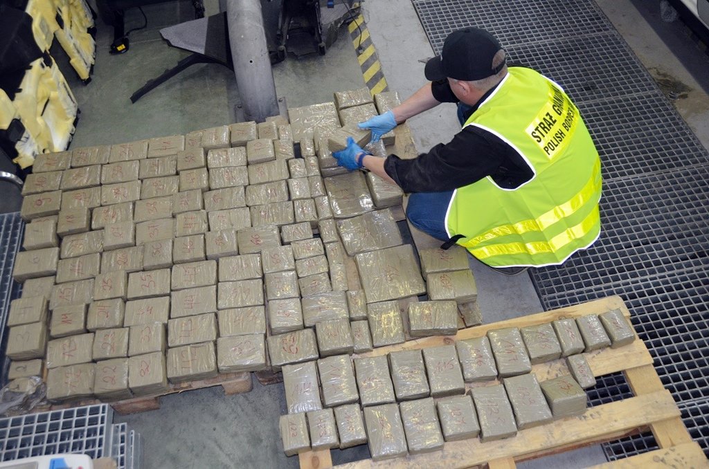 Straż Graniczna udaremniła próbę przemytu na Wschód 114 kg haszyszu