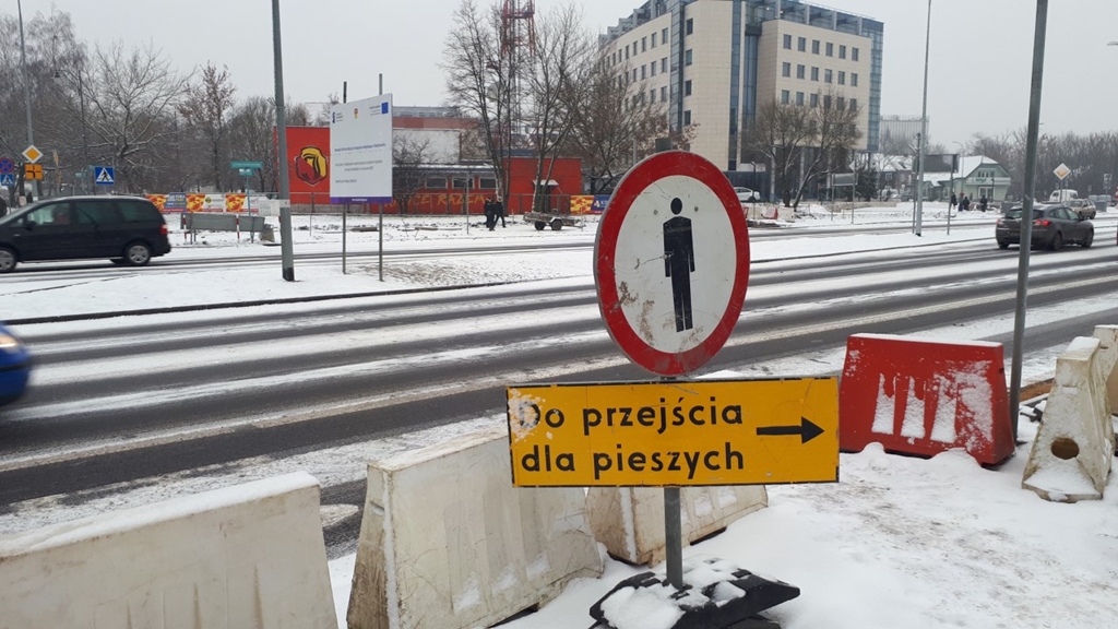 W Białymstoku znów będzie przejście dla pieszych w pobliżu przychodni przy ul. Bema