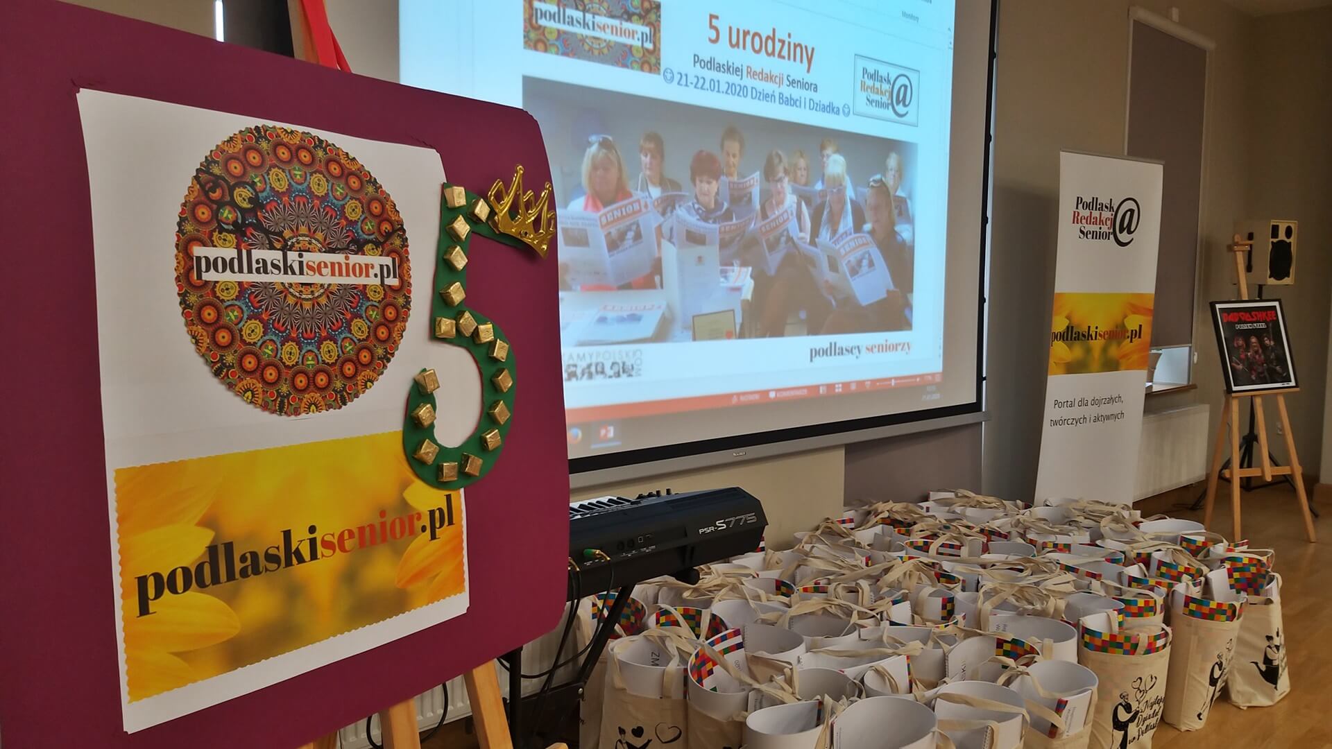 Redakcja "Podlaskiego Seniora" świętuje piąte urodziny