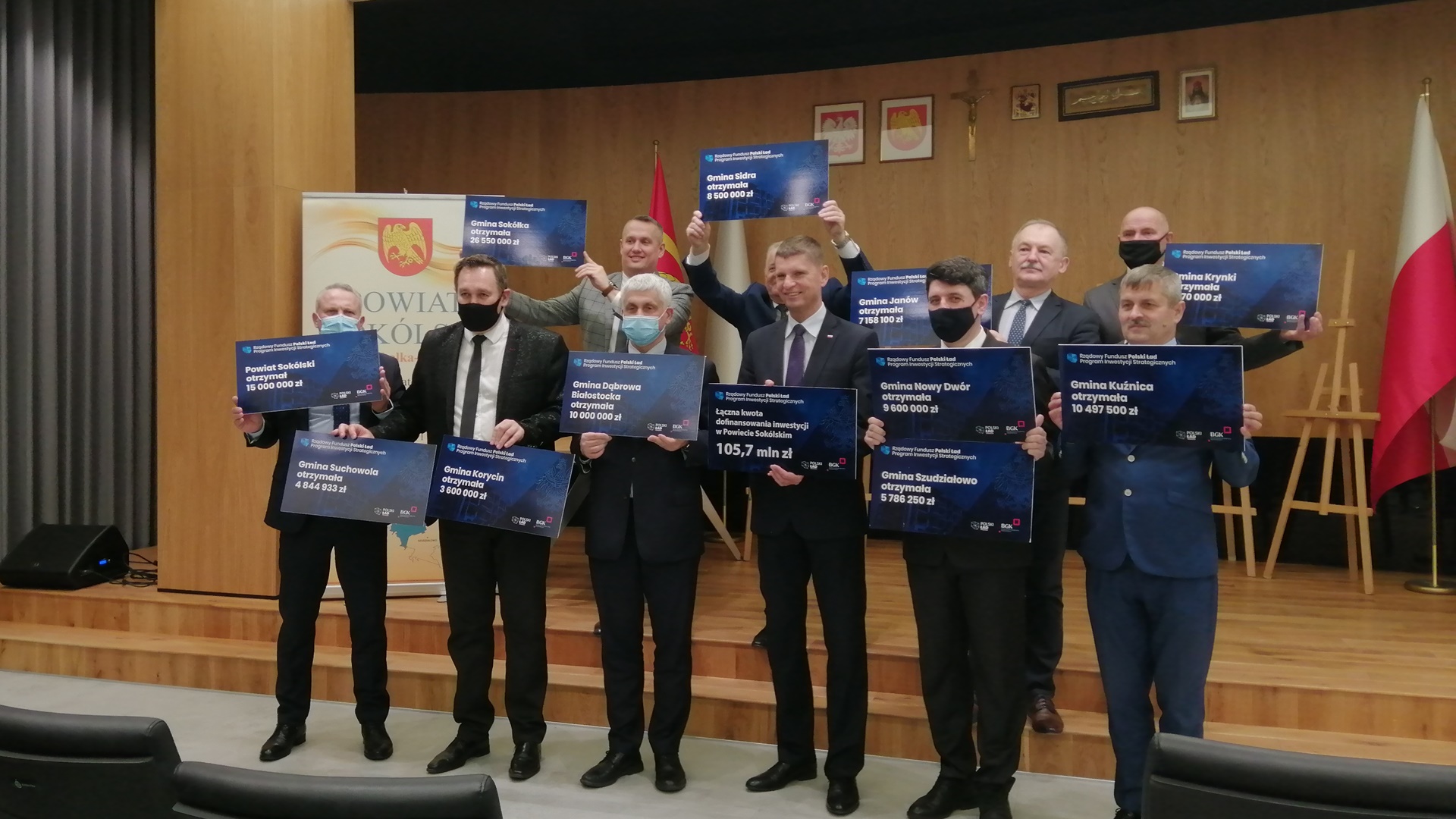 105 milionów złotych trafi do powiatu sokólskiego z Funduszu Polski Ład