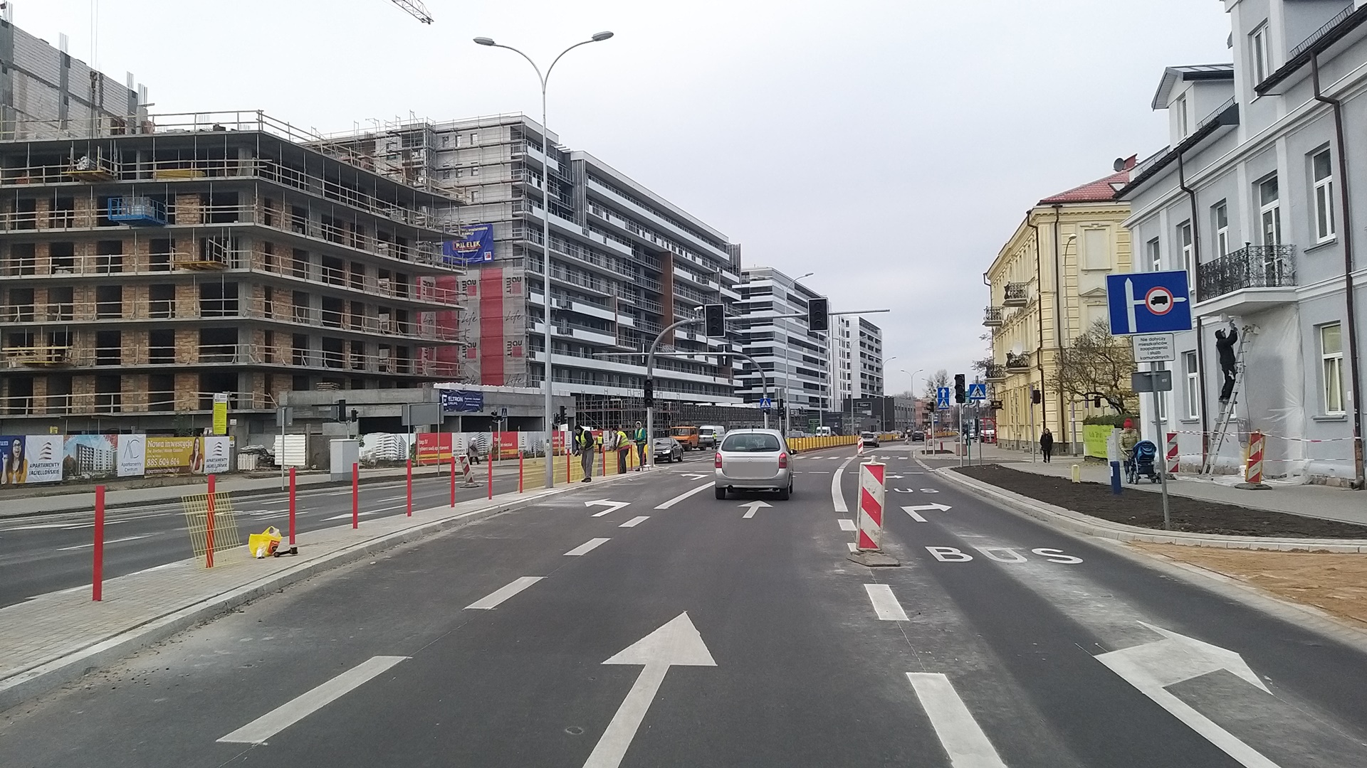 Skończyła się przebudowa ul. Jurowieckiej w Białymstoku