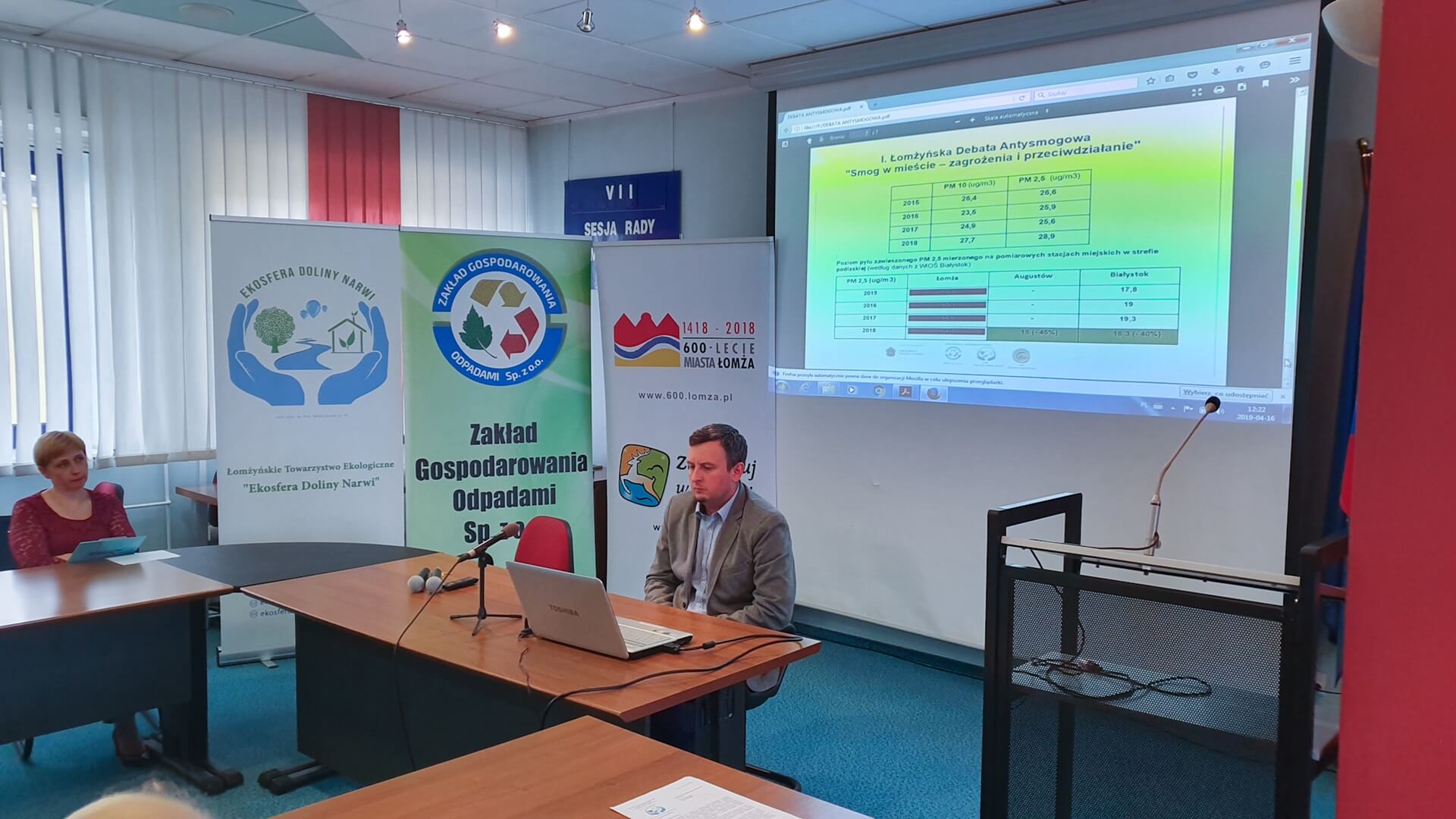 Powietrze w Łomży jest bardzo zanieczyszczone