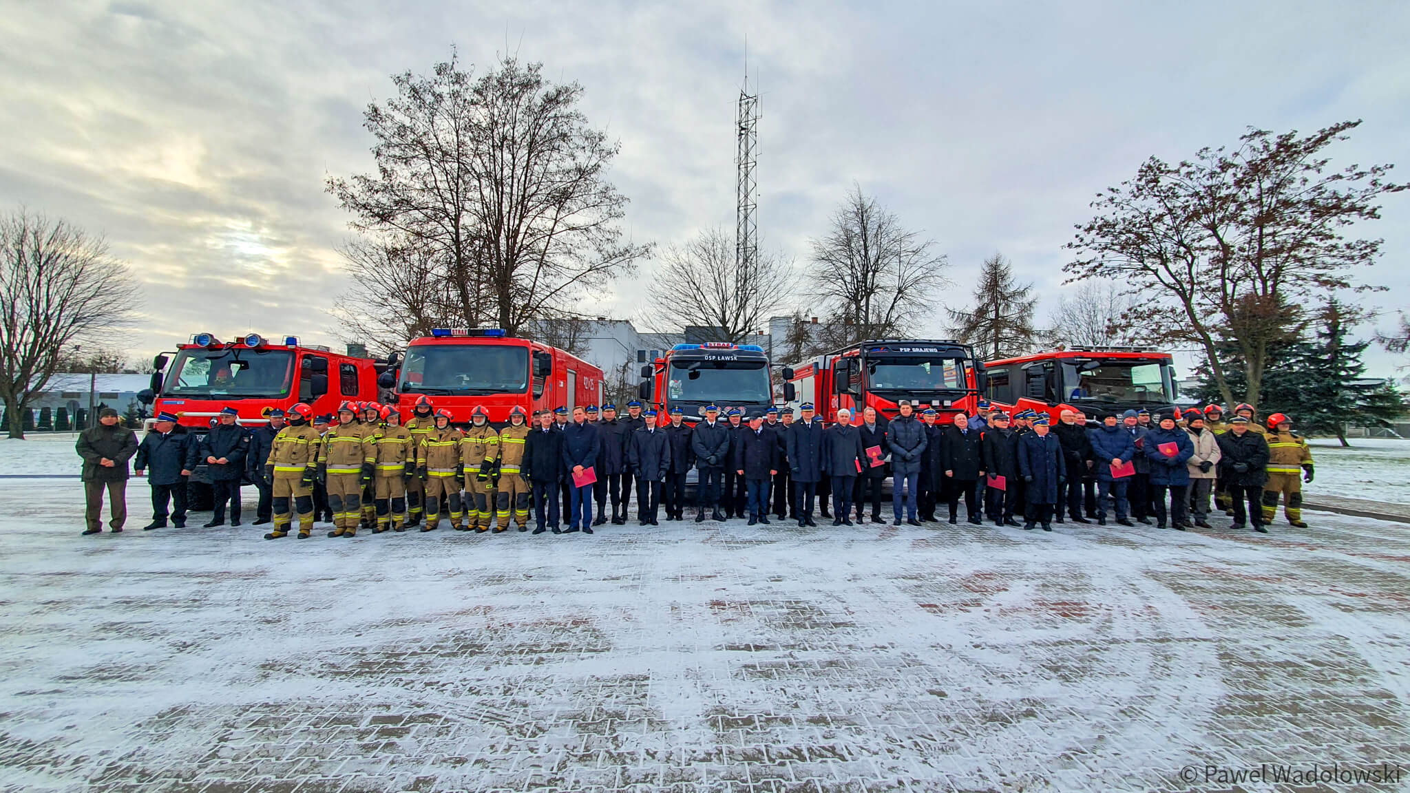 Dwa nowe samochody ratowniczo-gaśnicze dostali strażacy z Grajewa