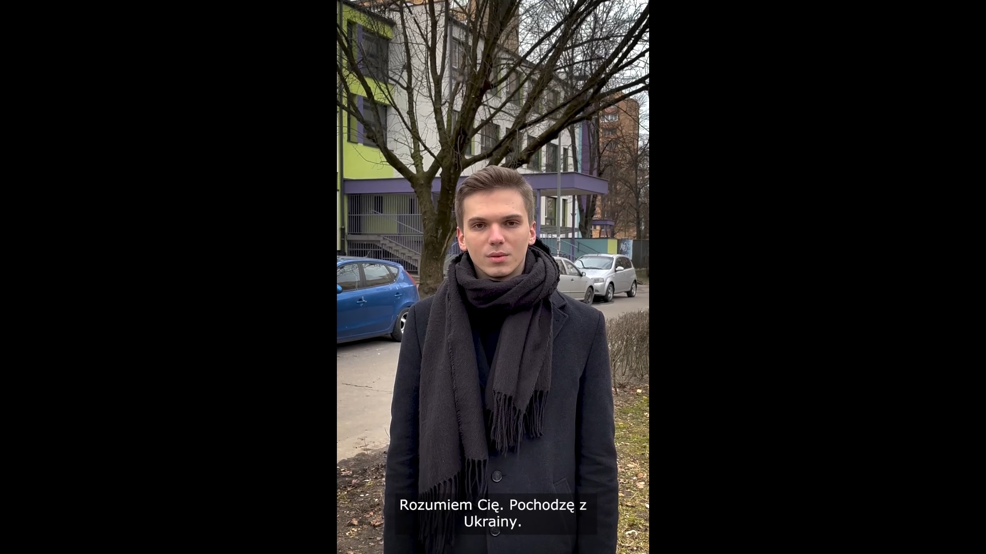 Grupa młodych ludzi nakręciła krótki film "Sztama z Ukrainą"