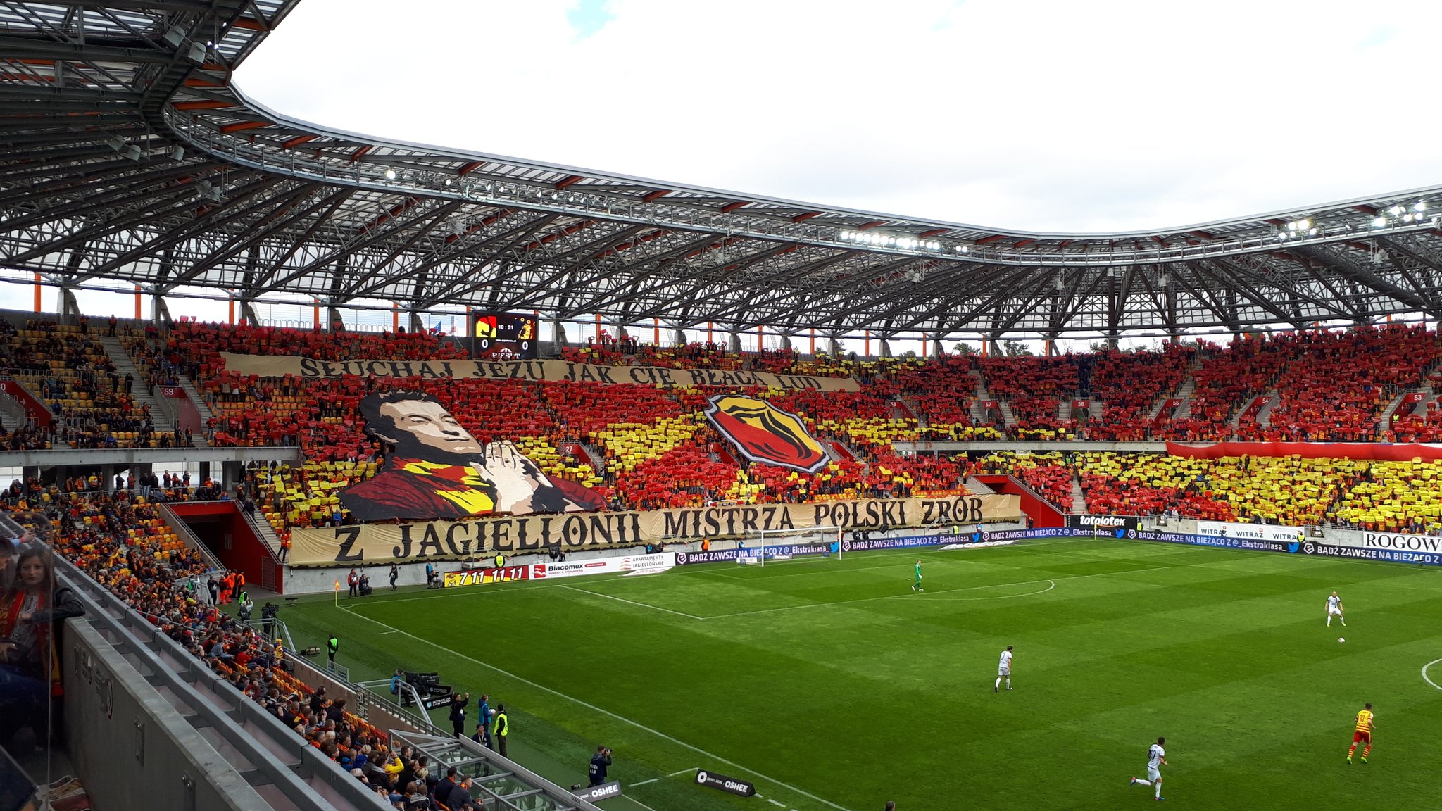 Jagiellonia Białystok pierwszy wiosenny mecz na własnym stadionie zagra z Cracovią