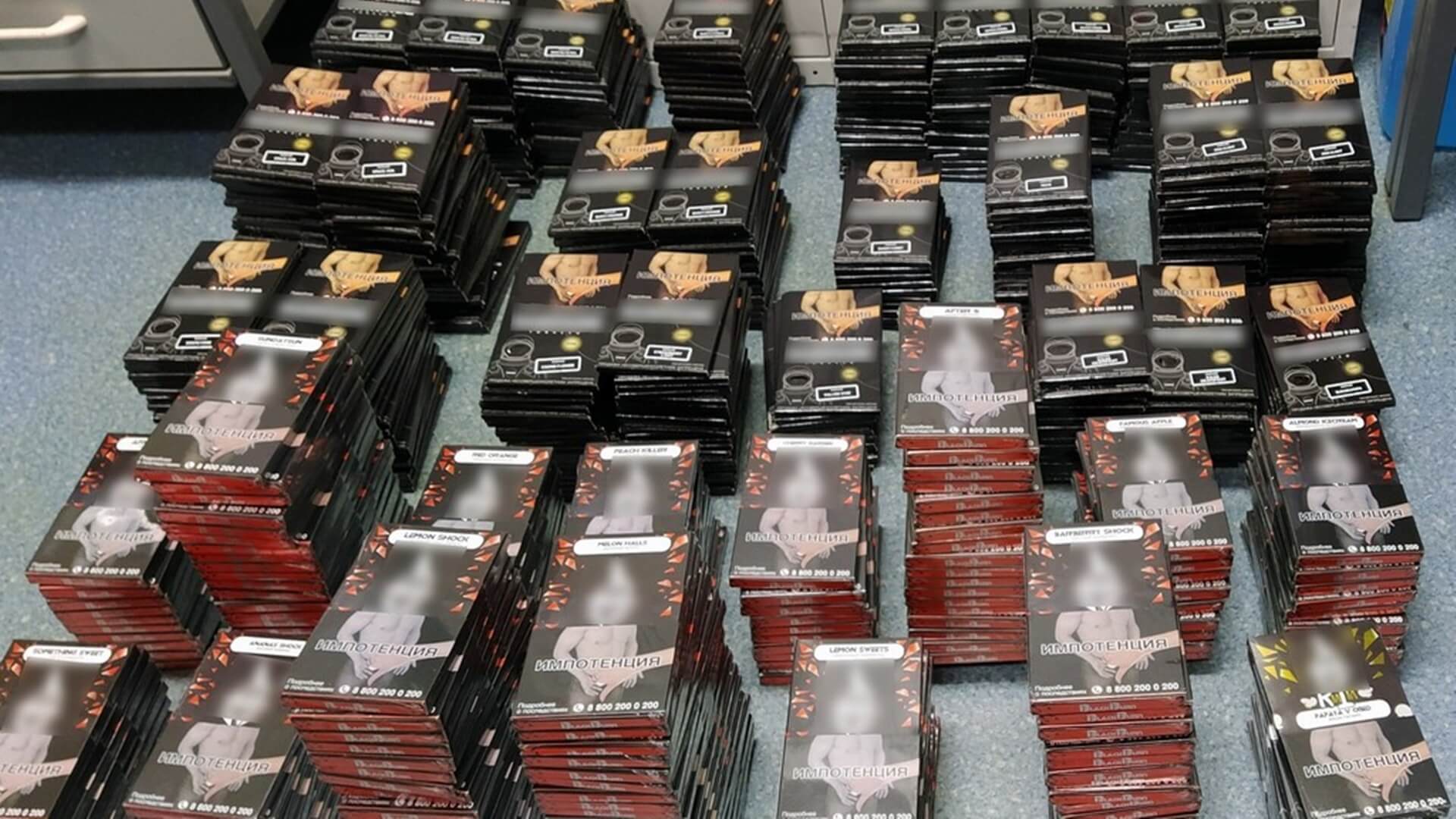 68 kg tytoniu do fajek wodnych próbował nielegalnie wwieźć do Polski Białorusin