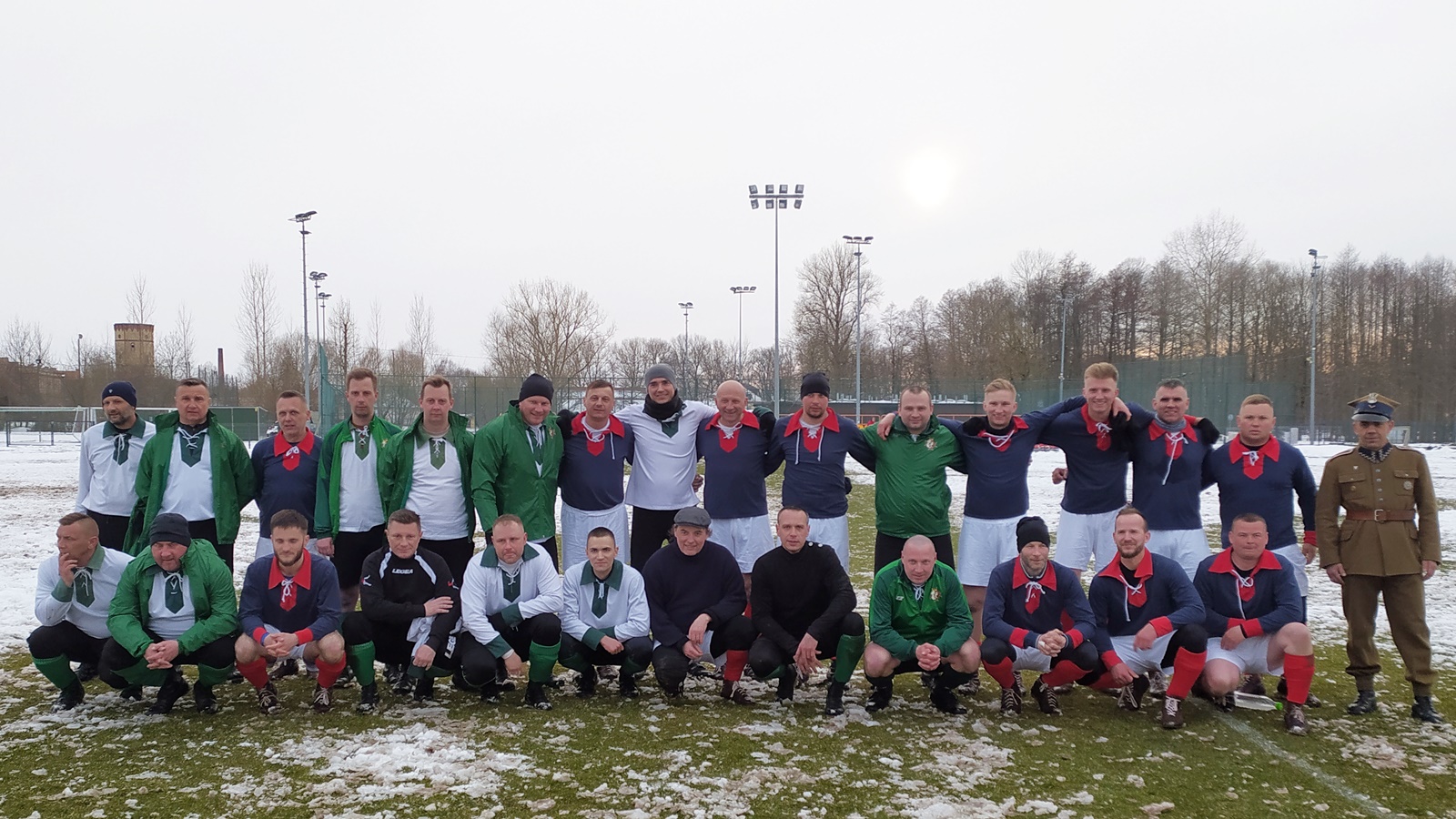 Wyjątkowe spotkanie w Choroszczy w setną rocznicę pierwszego meczu Strzelca Białystok