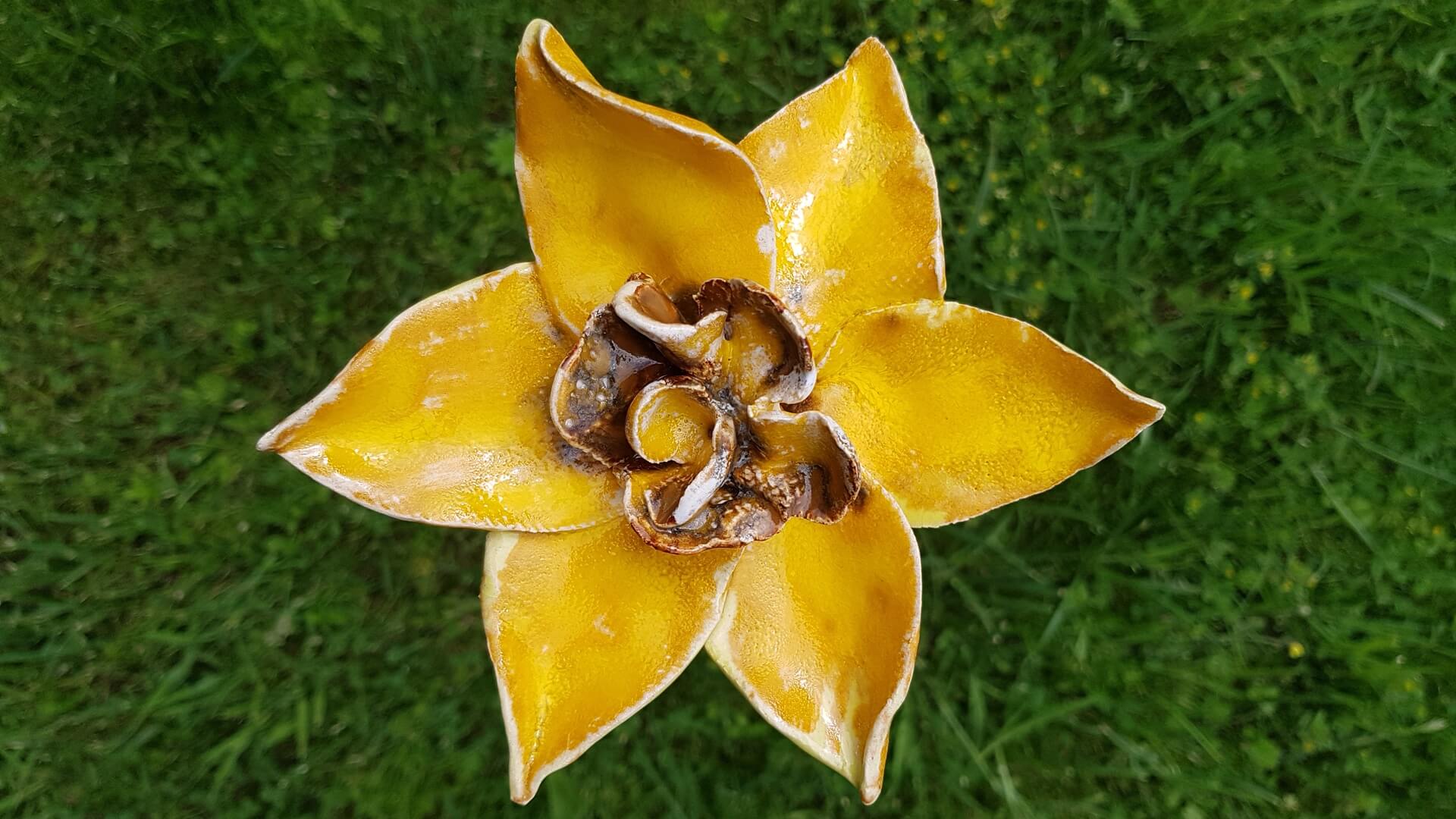 Licytacja ceramicznych żonkili - zebraliśmy 1800 zł na pomoc chorym dzieciom