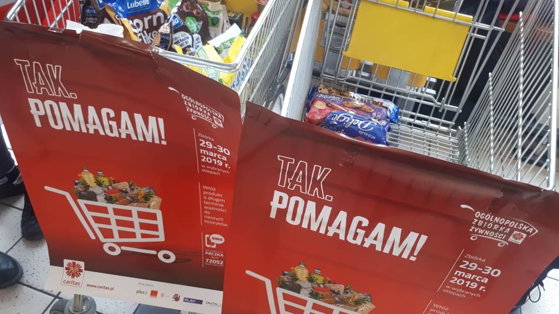 Wszyscy możemy pomóc osobom najuboższym - trwa Zbiórka Żywności "Tak, pomagam!"