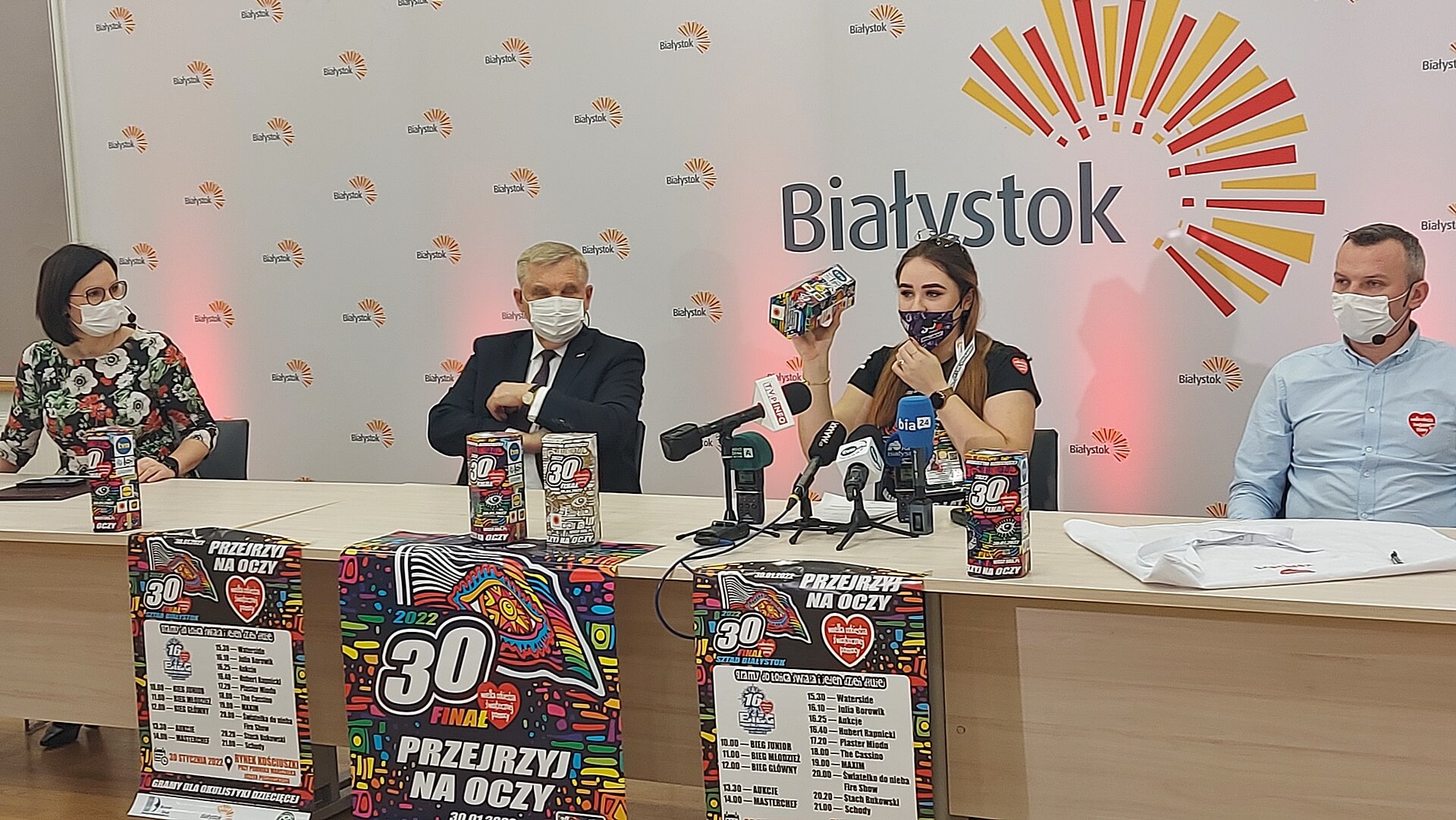 Biegi, licytacje, koncert i wolontariusze z puszkami - finał 30. Wielkiej Orkiestry Świątecznej Pomocy w Białymstoku