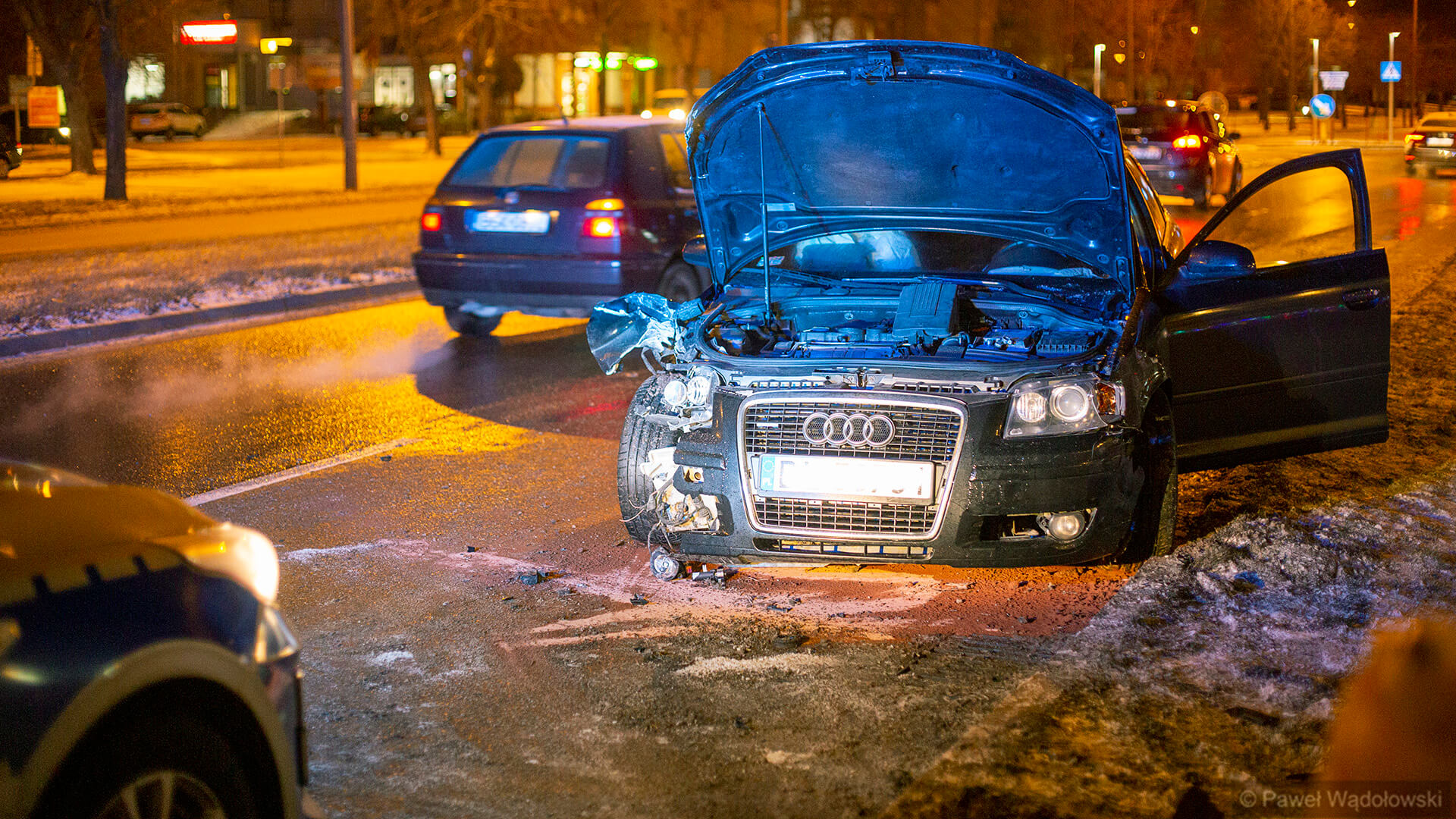 Dwa karambole w Podlaskiem - są utrudnienia w ruchu [zdjęcia]