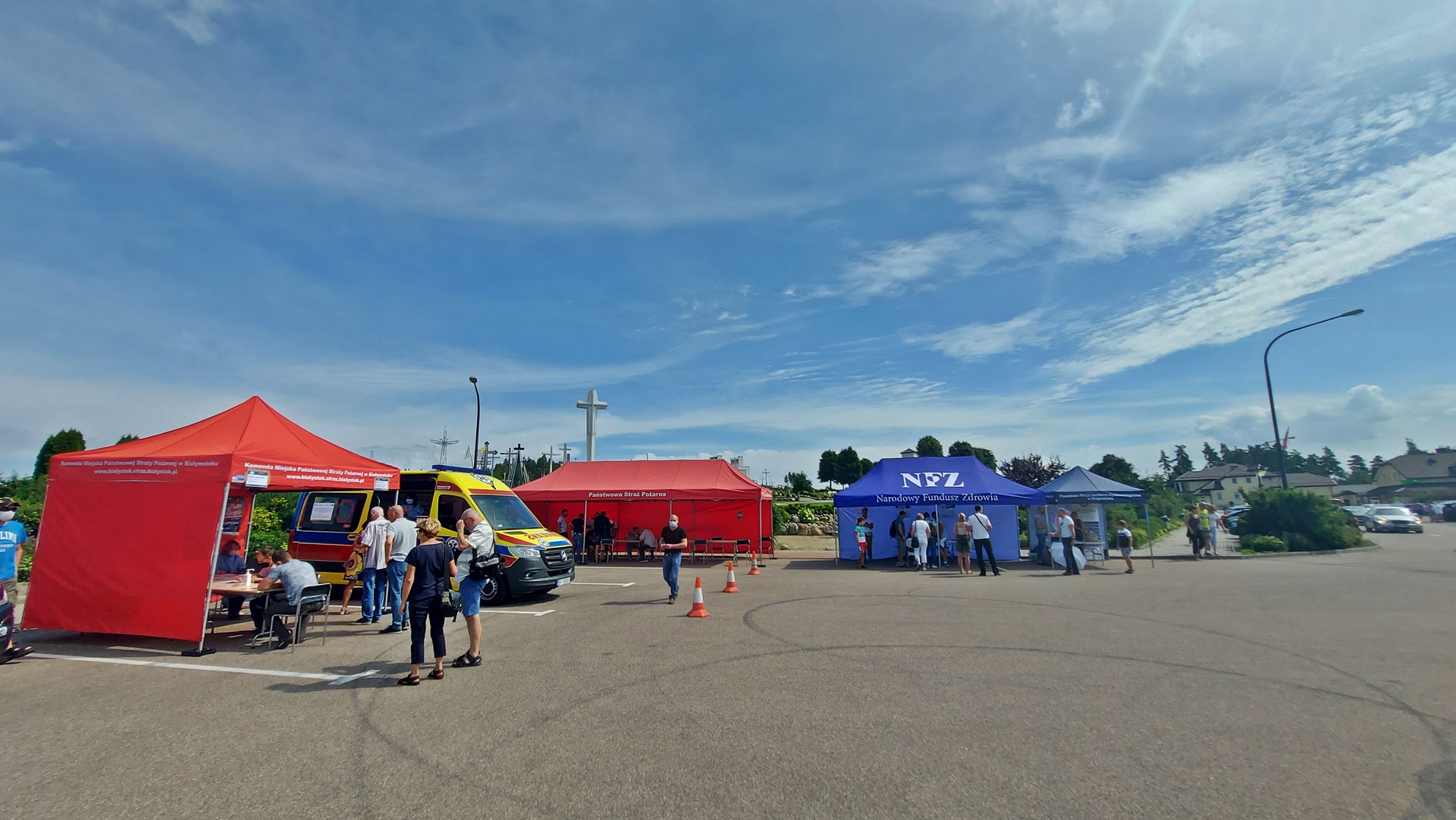 Mobilne punkty szczepień w kilkunastu parafiach w regionie. Też na meczu Jagiellonii