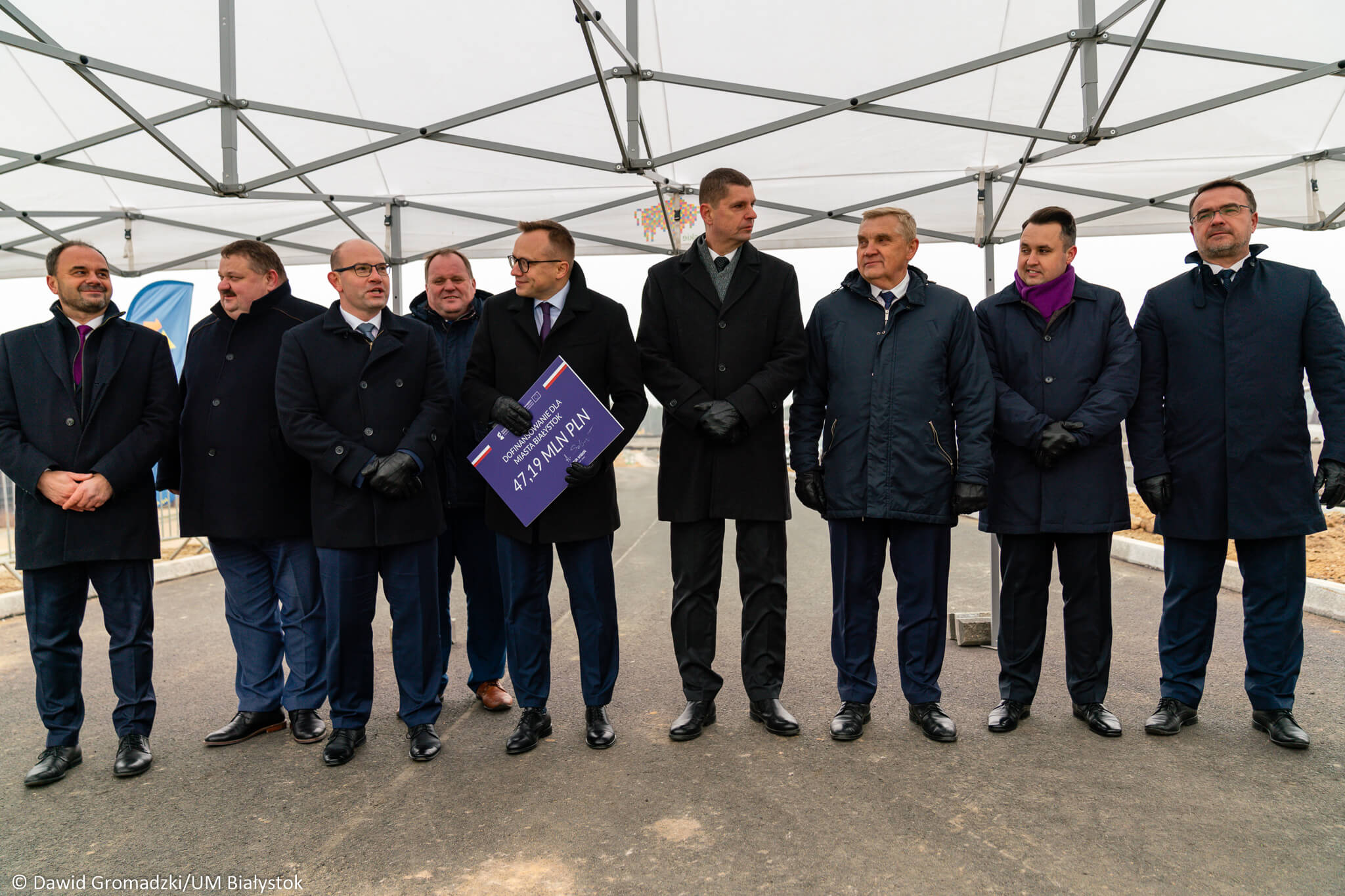 Dodatkowe 47 mln zł dostało miasto Białystok na budowę węzła drogowego Porosły