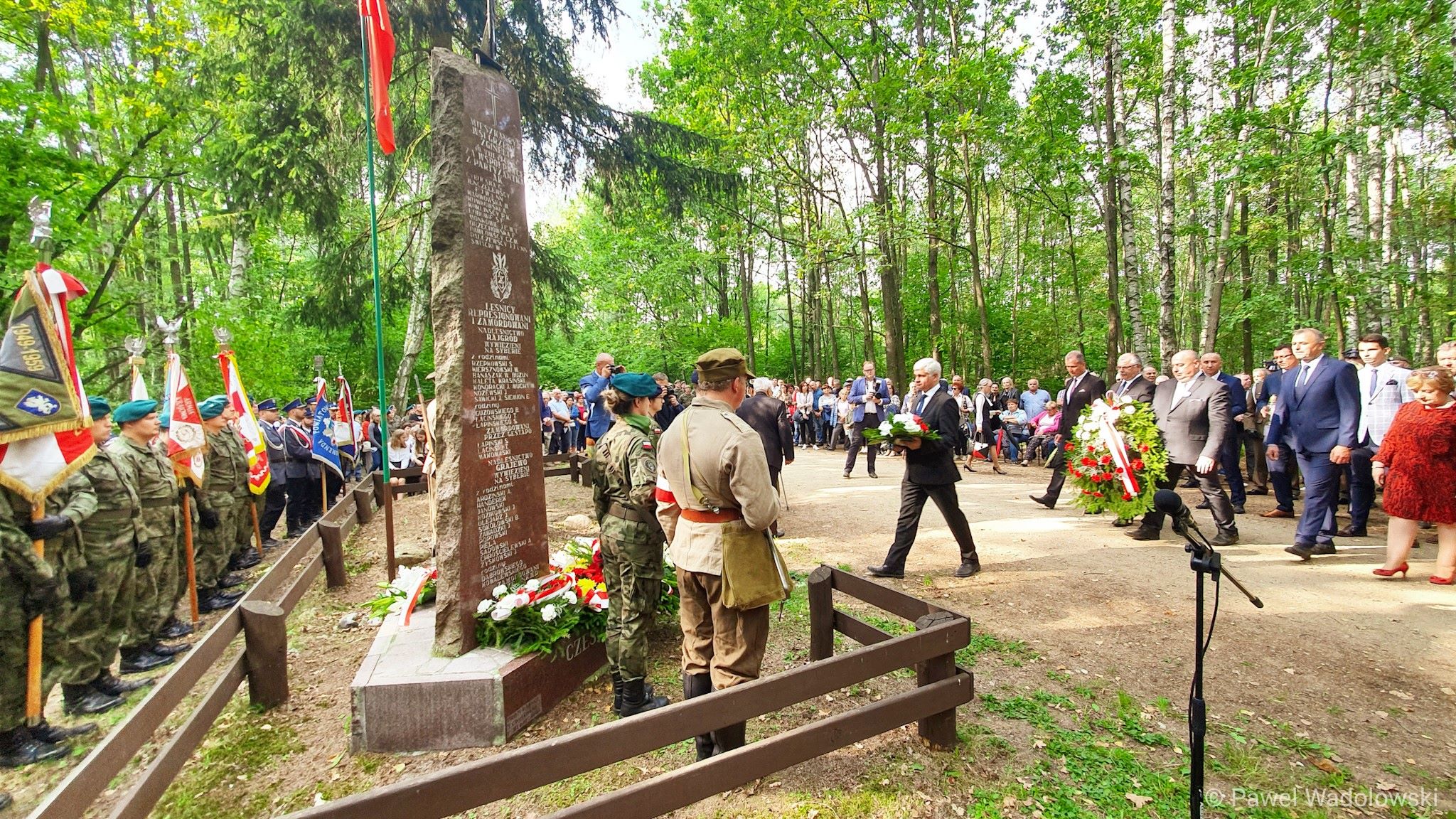 Uroczystości upamiętniające bohaterską walkę w okolicach miejscowości Grzędy