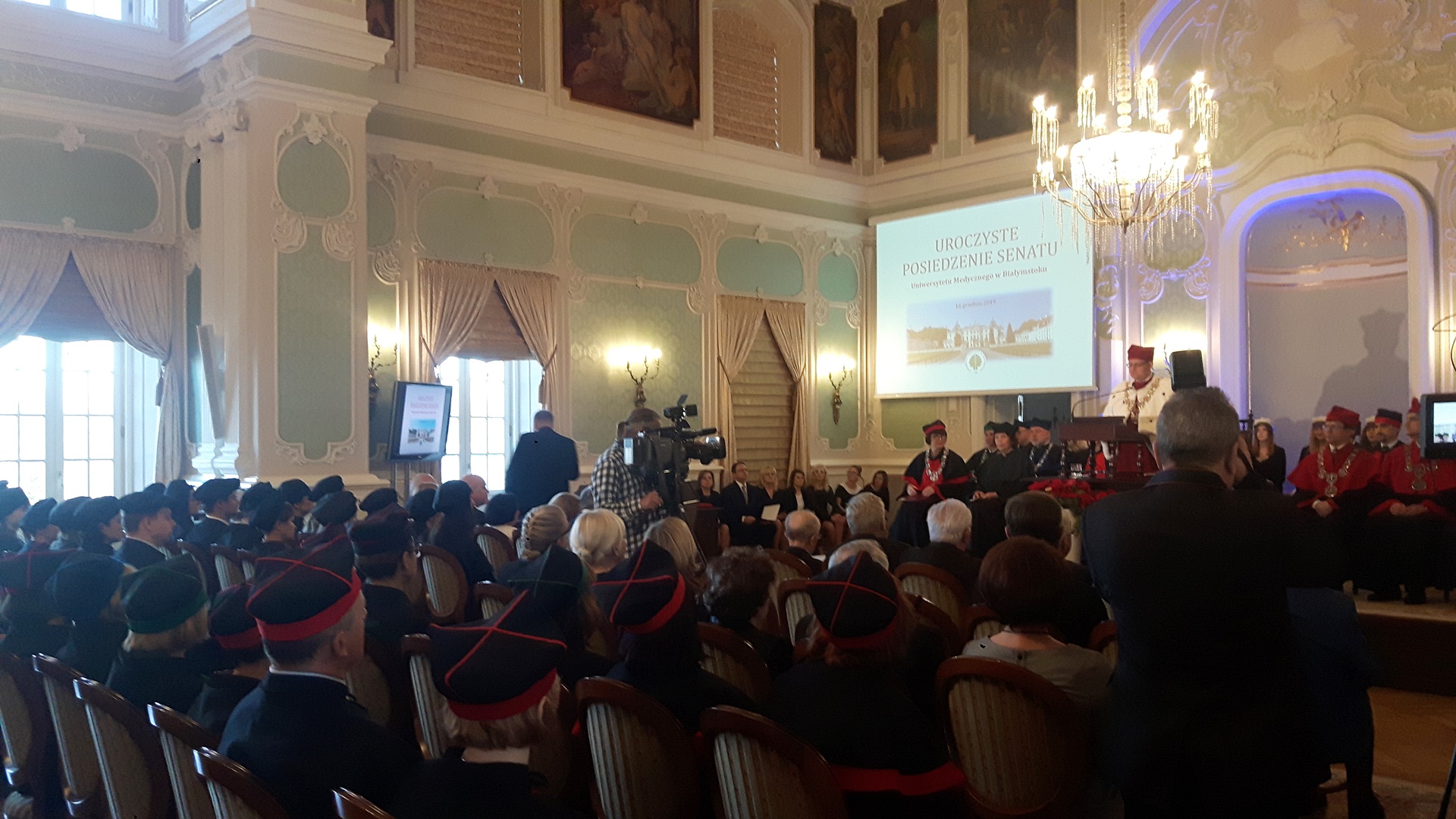 Dr Genoveffa Franchini doktorem honoris causa Uniwersytetu Medycznego w Białymstoku