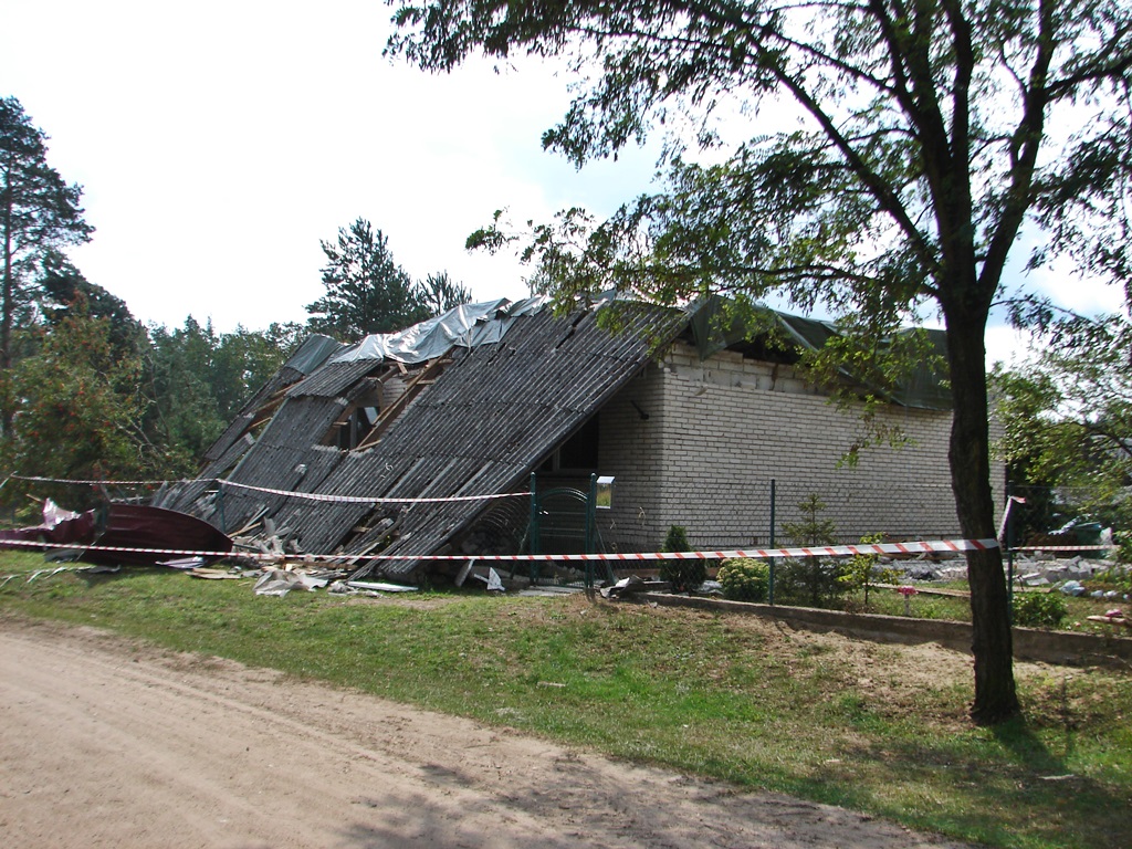 Nawałnica w gminie Turośl – można pomóc poszkodowanym
