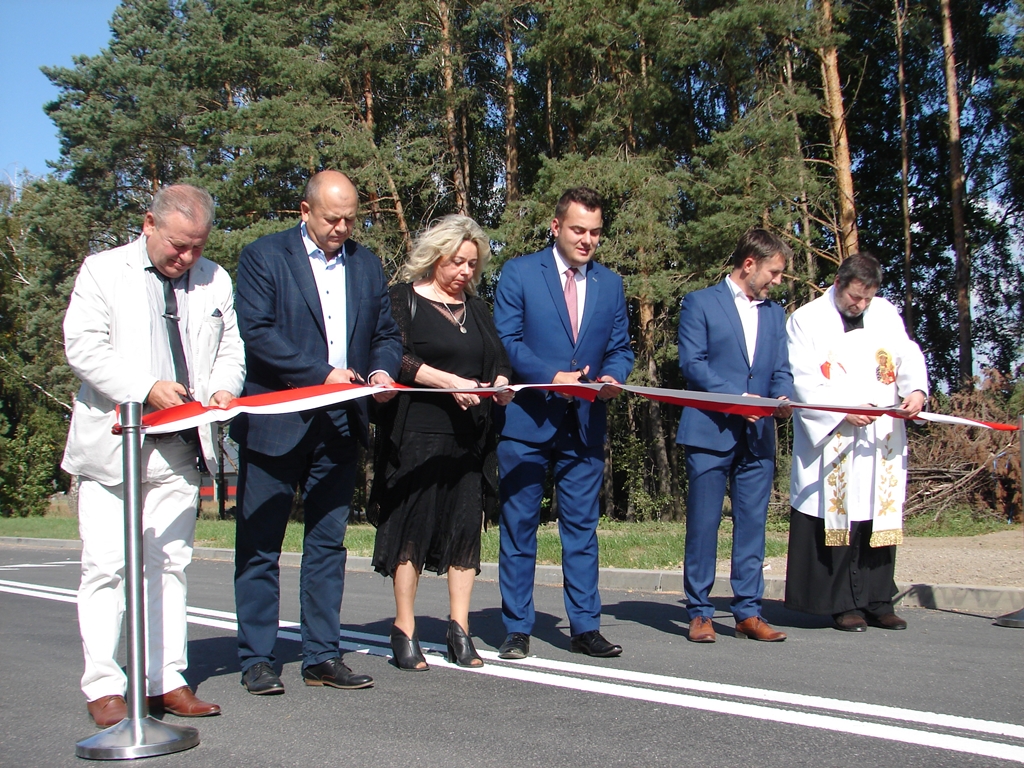 W Łomży oficjalnie oddano do użytku ul. Poligonową
