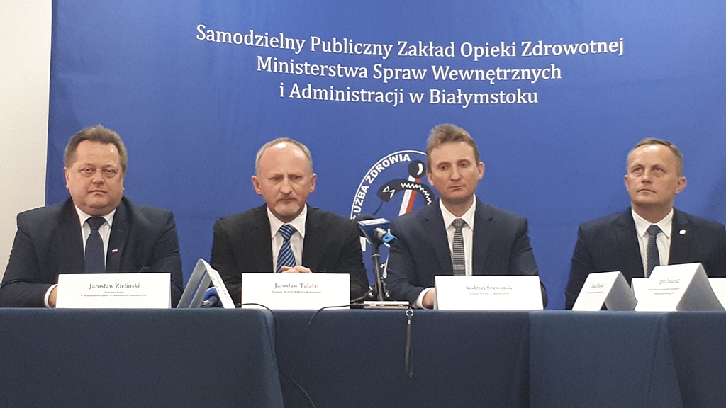 Chorzy z zawałami z powiatu siemiatyckiego będą trafiać do szpitala MSWiA w Białymstoku