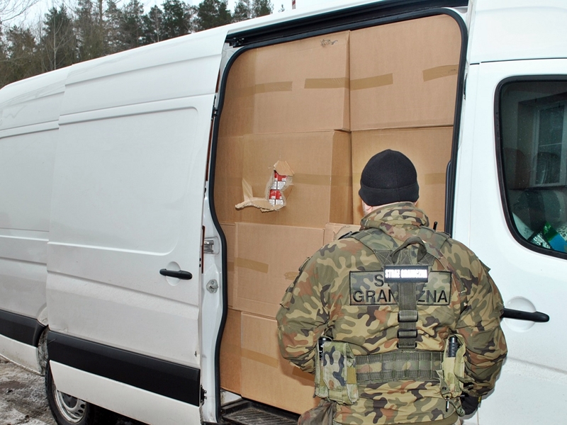 Ujawniono kontrabandę o wartości ponad miliona złotych