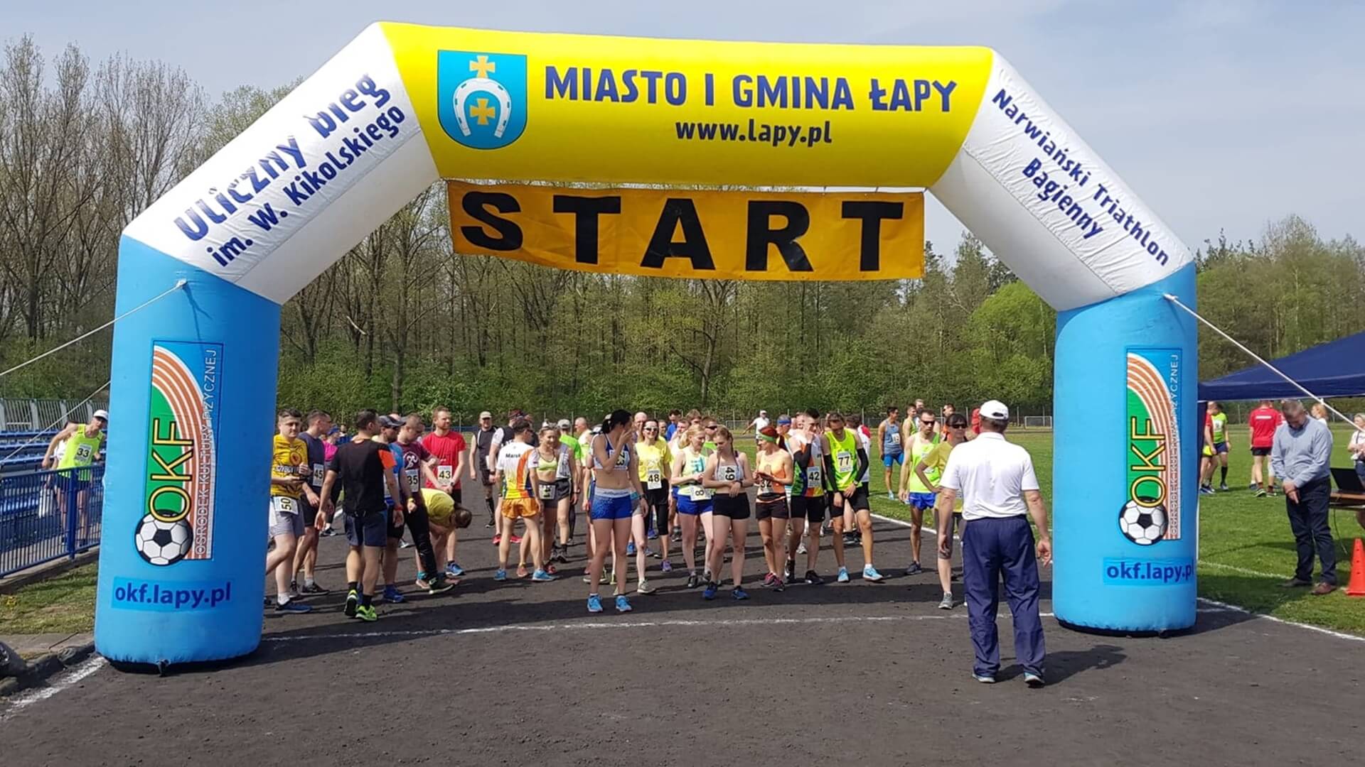 Blisko 500 zawodników wystartowało w Łapach w biegu im. Waldemara Kikolskiego