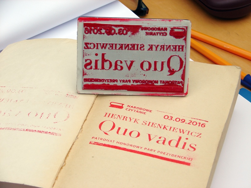 Narodowe Czytanie - "Quo Vadis" Henryka Sienkiewicza [zdjęcia]