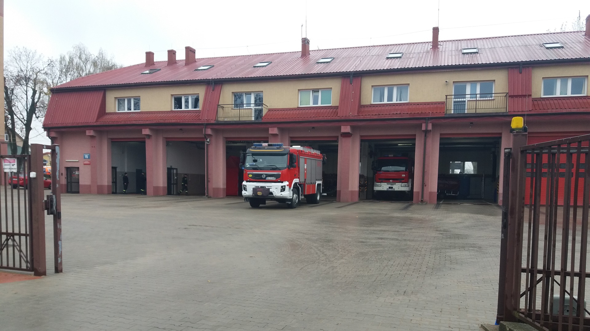 Suwalska jednostka ratowniczo-gaśnicza ma plac manewrowy