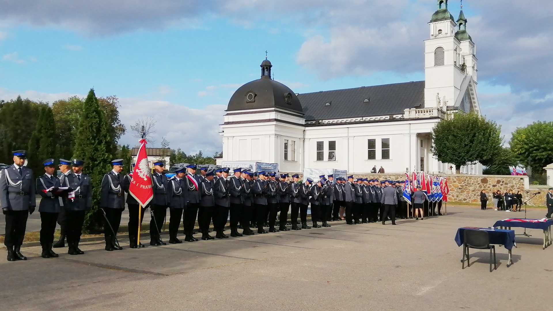 Komenda Powiatowa Policji w Sokółce ma własny sztandar