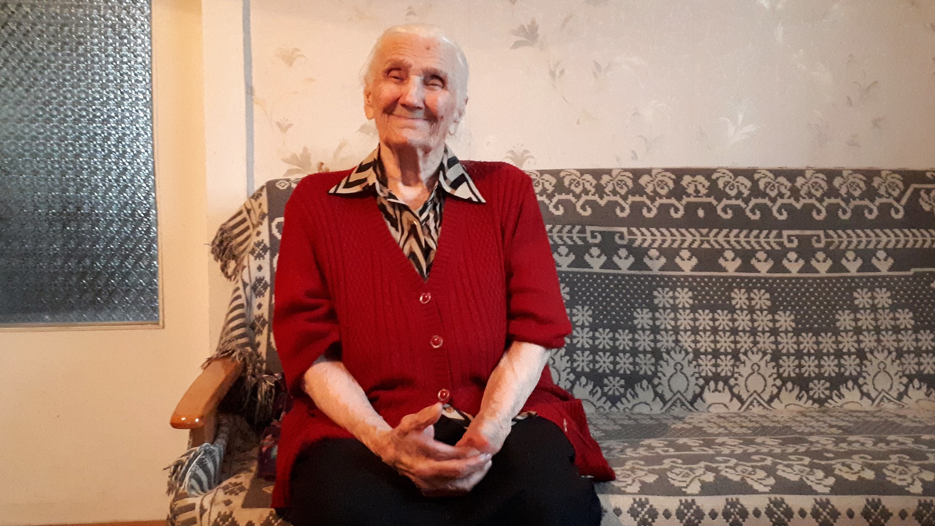 94-latka ze wsi Bachmackie Kolonie bezbłędnie recytuje wiersze o Piłsudskim i Kościuszce