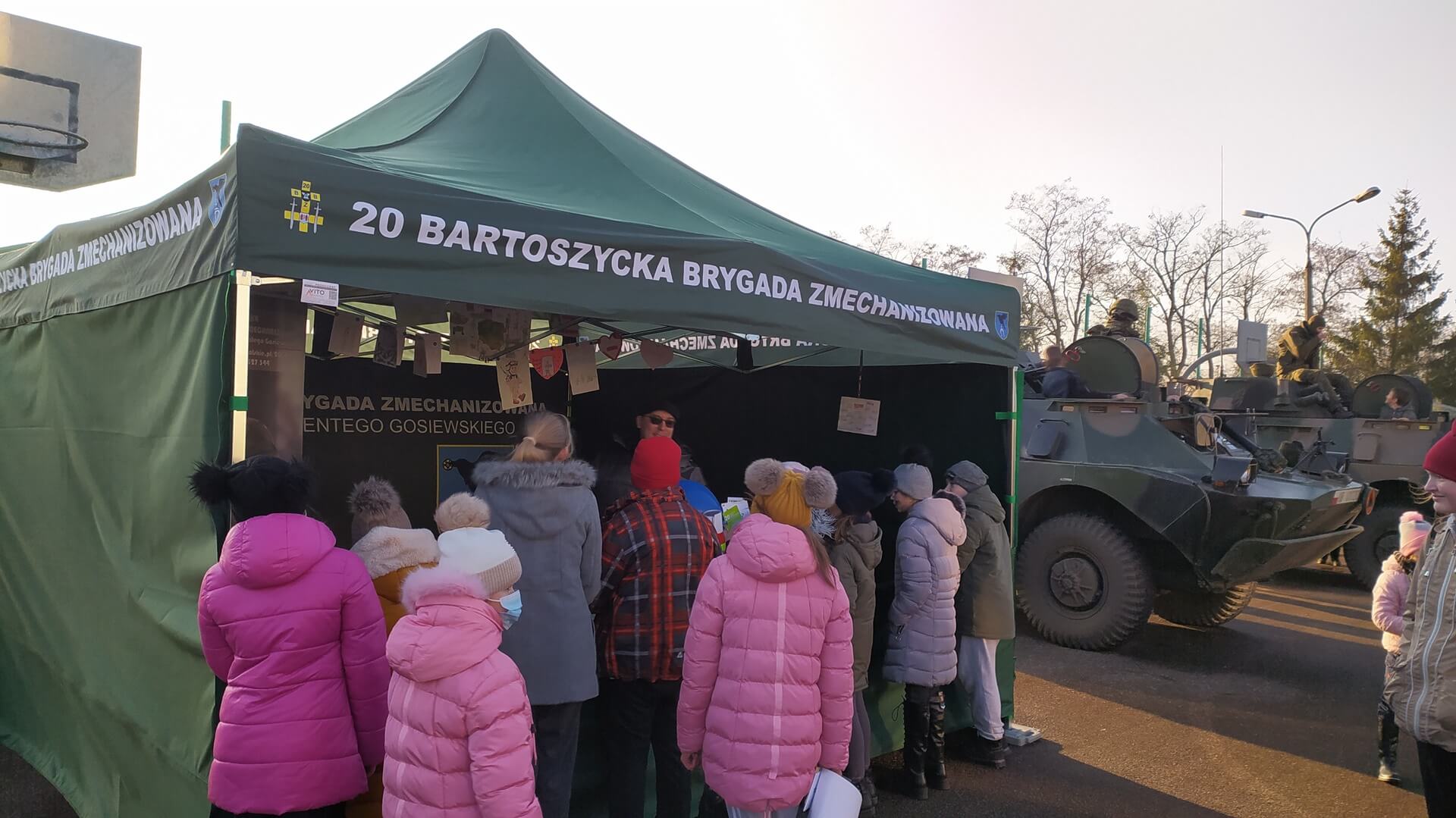 Żołnierze zaprezentowali sprzęt w Dziadkowicach