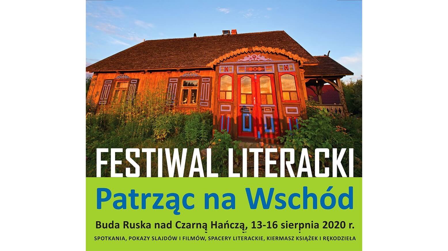 Kultura w regionie: festiwal literacki "Patrząc na Wschód" i koncert plenerowy: Białystok Ghetto Underground