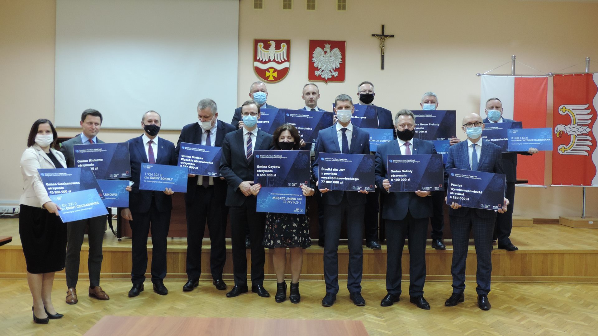 Prawie 80 mln zł z Funduszu Polski Ład otrzymają samorządy powiatu wysokomazowieckiego