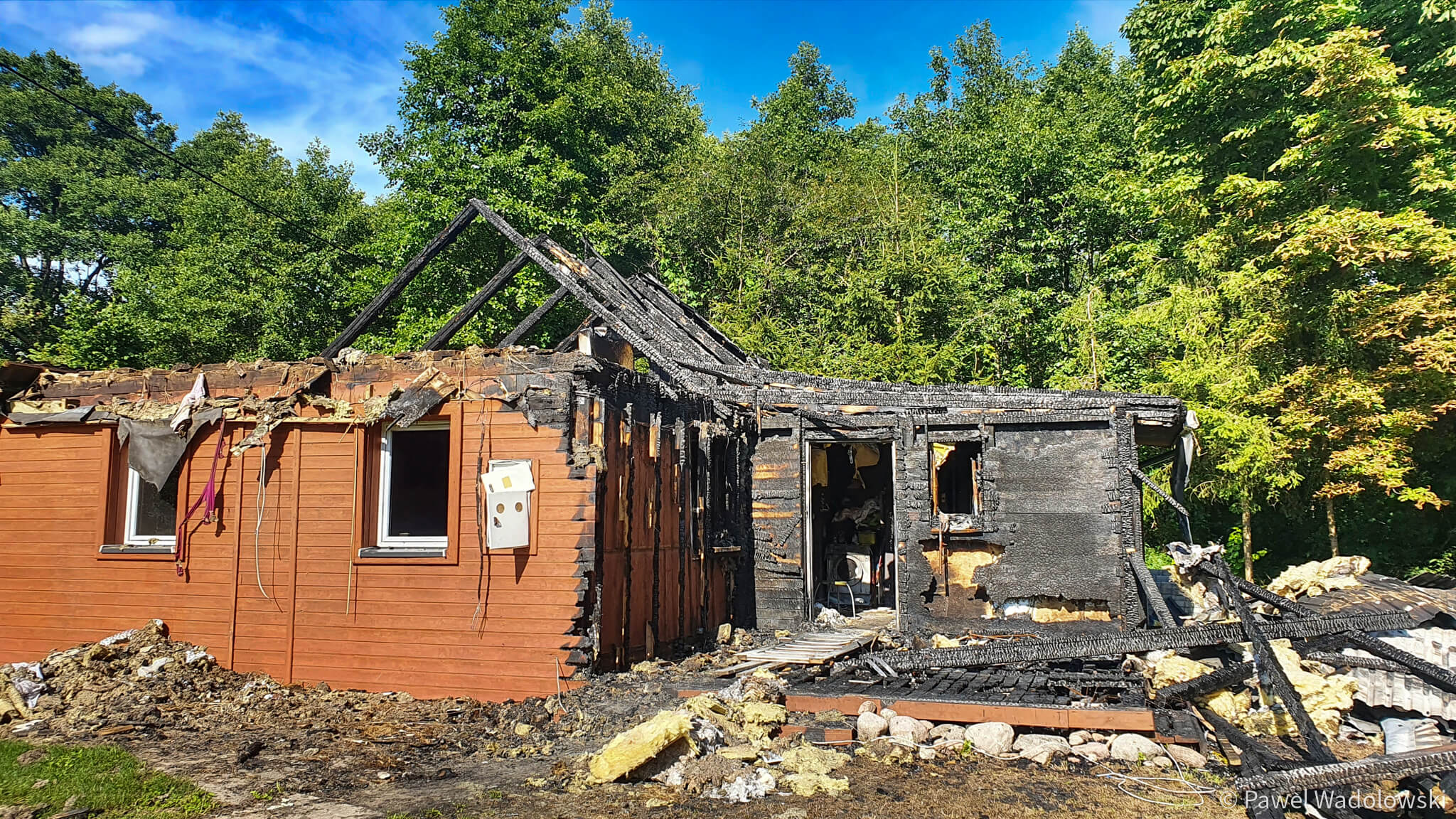 Bohaterka programu "Nasz nowy dom" straciła dom w pożarze - podpalacz trafił już do aresztu