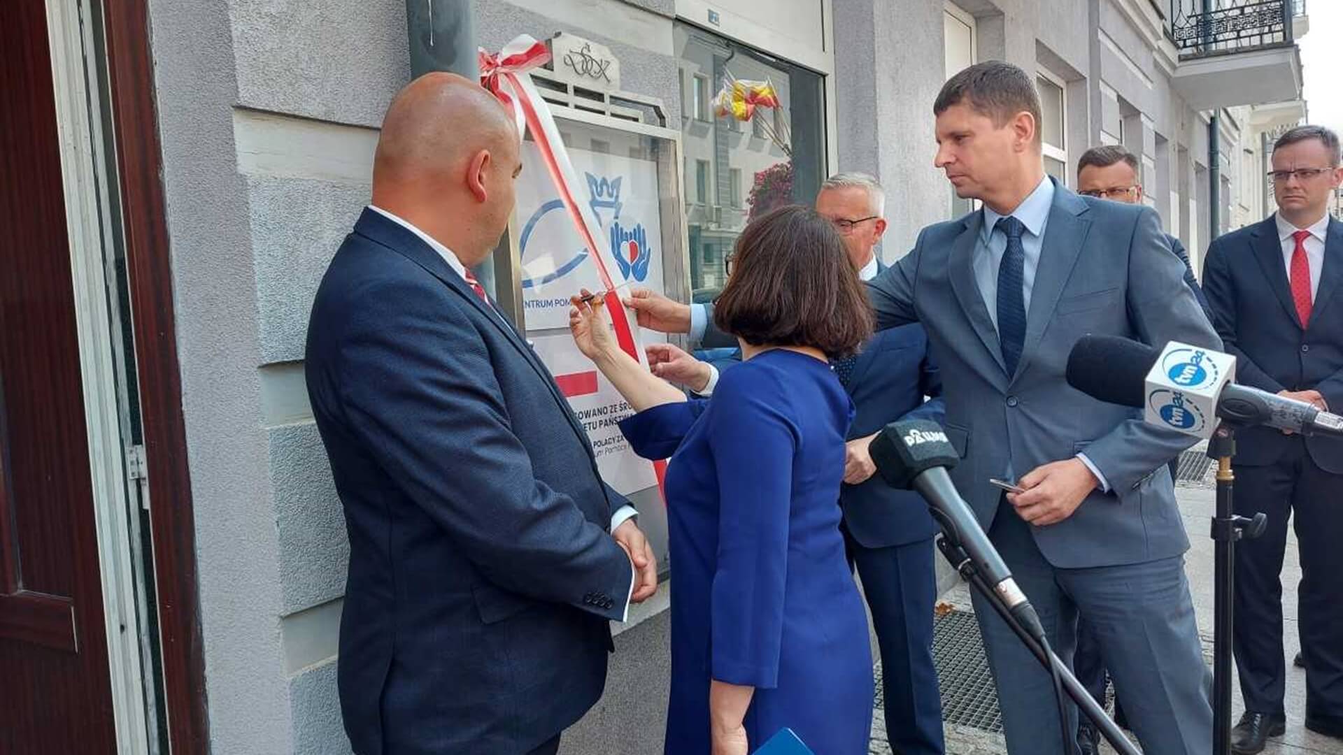 W Białymstoku otwarto Centrum Pomocy Polakom z Białorusi i Białorusinom uciekającym przed reżimem
