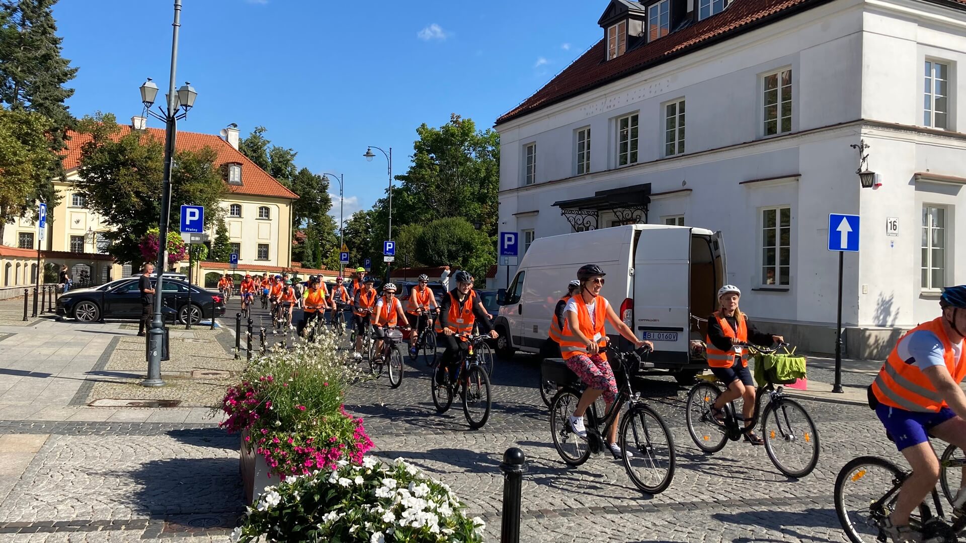 Pielgrzymi wyruszyli rowerami z Białegostoku na Jasną Górę