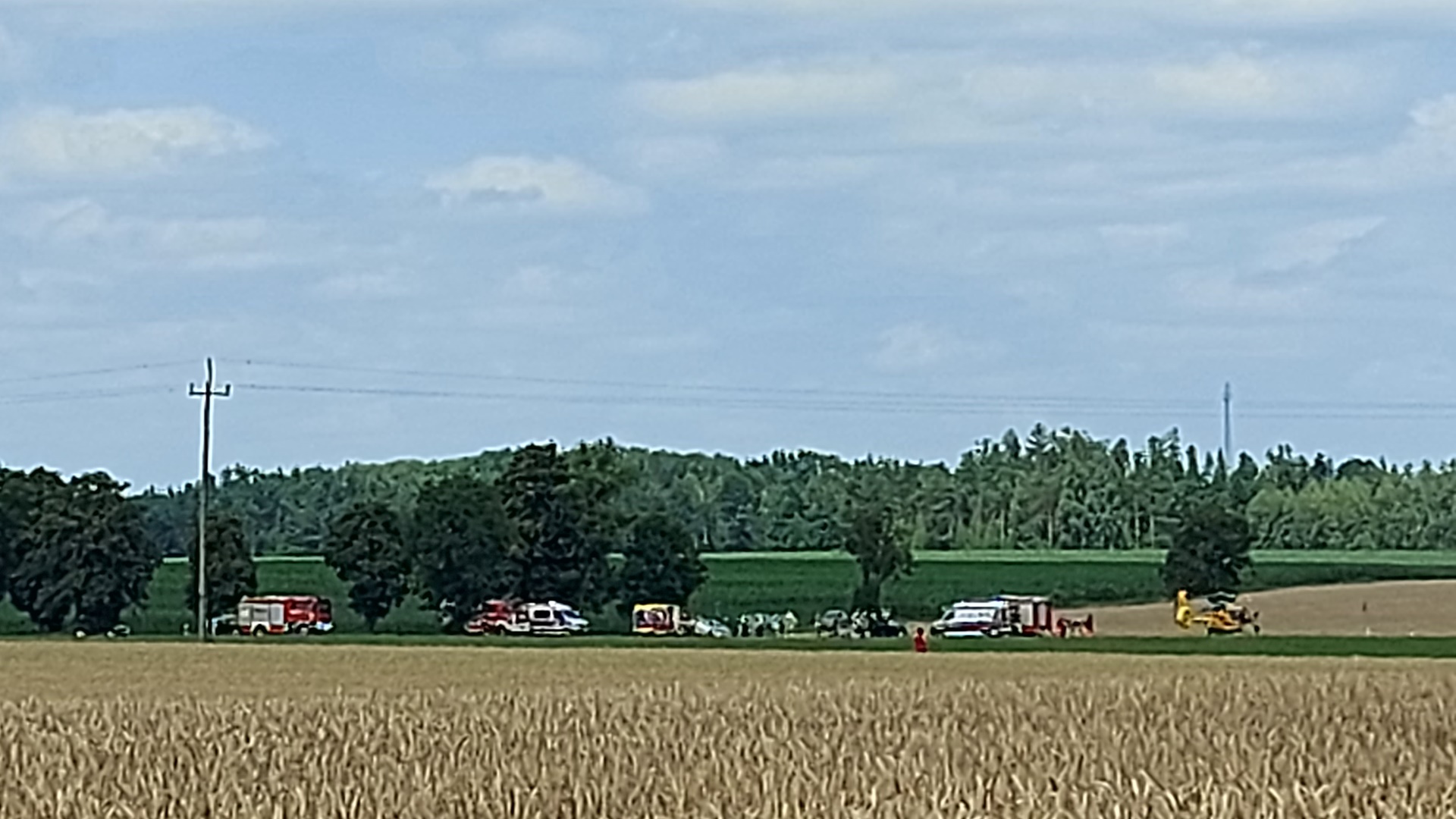 Wypadek na trasie Białystok - Grajewo - 3 osoby ranne