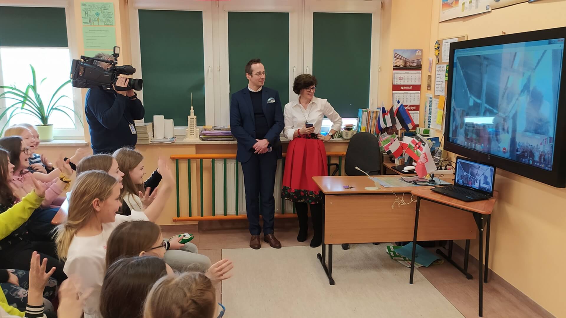 Dzieci ze szkoły w Choroszczy mają zajęcia z rówieśnikami z Nairobi