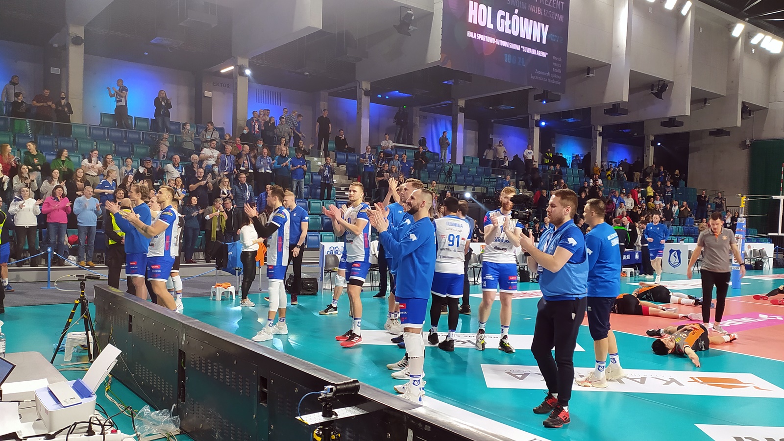 Udany debiut trenera Kwapisiewicza i wygrana Ślepska Malow Suwałki z Cuprum Lubin 3:1