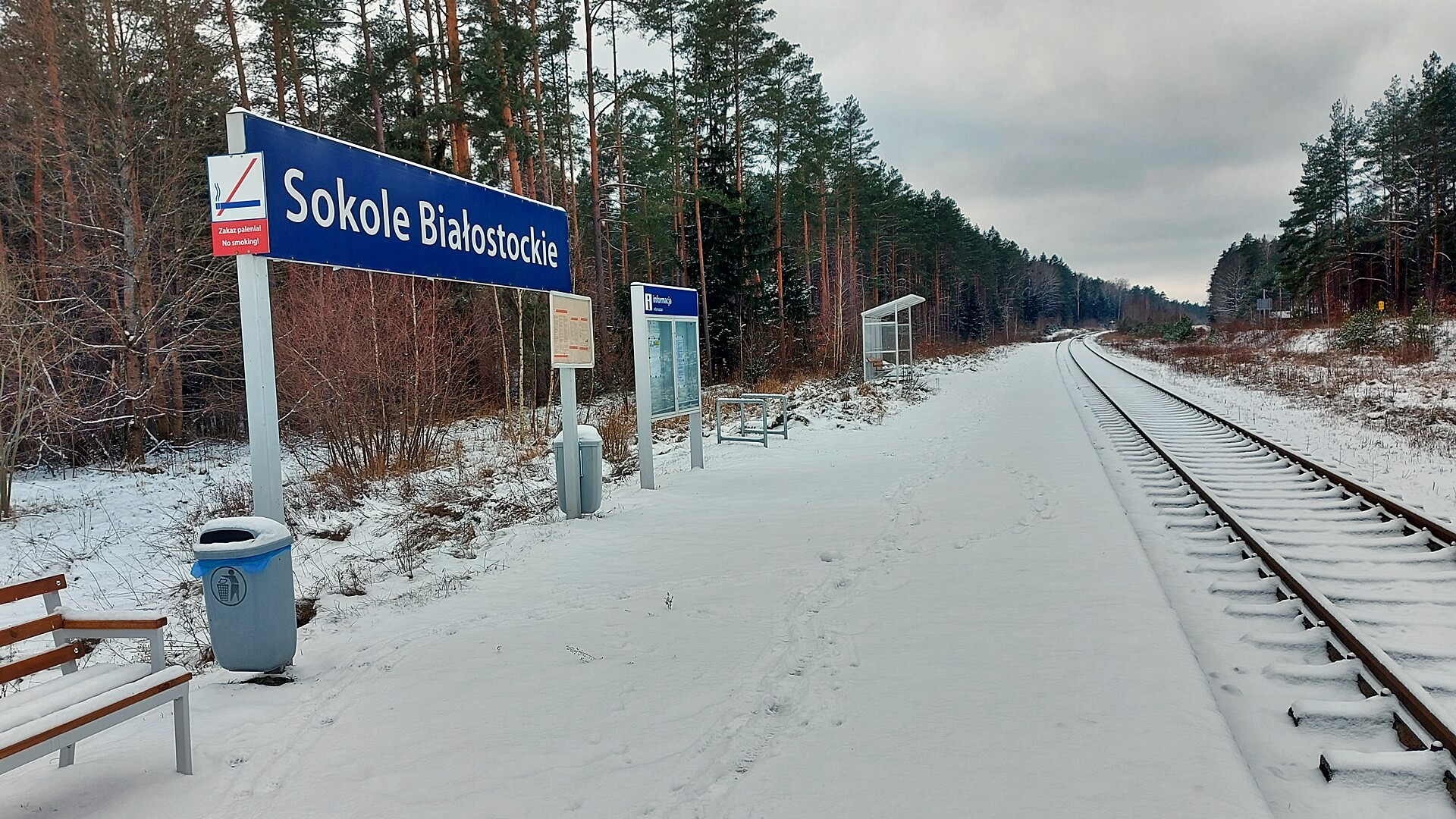 Przystanki kolejowe na linii Białystok - Waliły mogą nie być wyremontowane