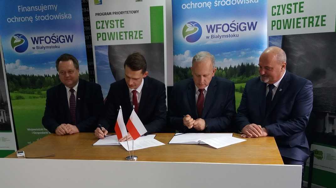 W Augustowie można składać wnioski o dotacje z programu Czyste Powietrze