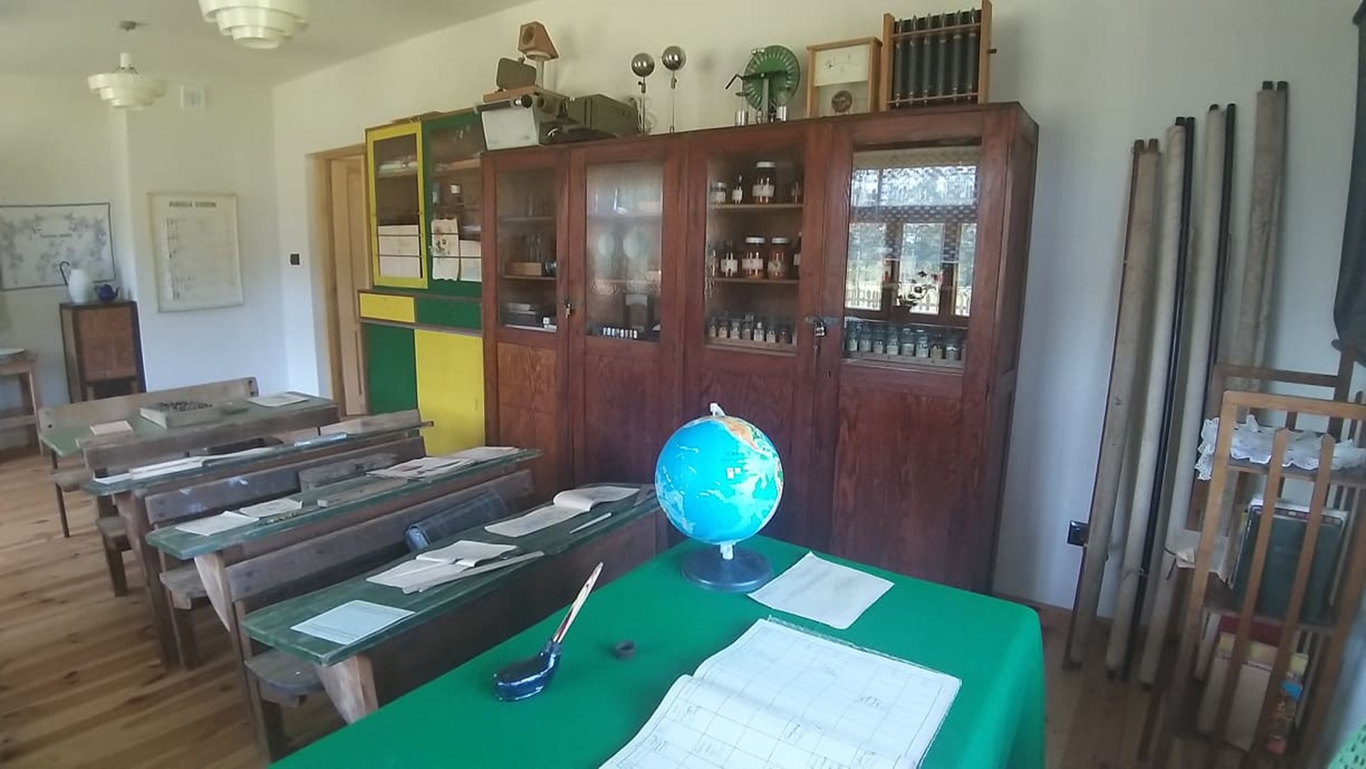 W Podlaskim Muzeum Kultury Ludowej można było zwiedzić zabytkową szkołę