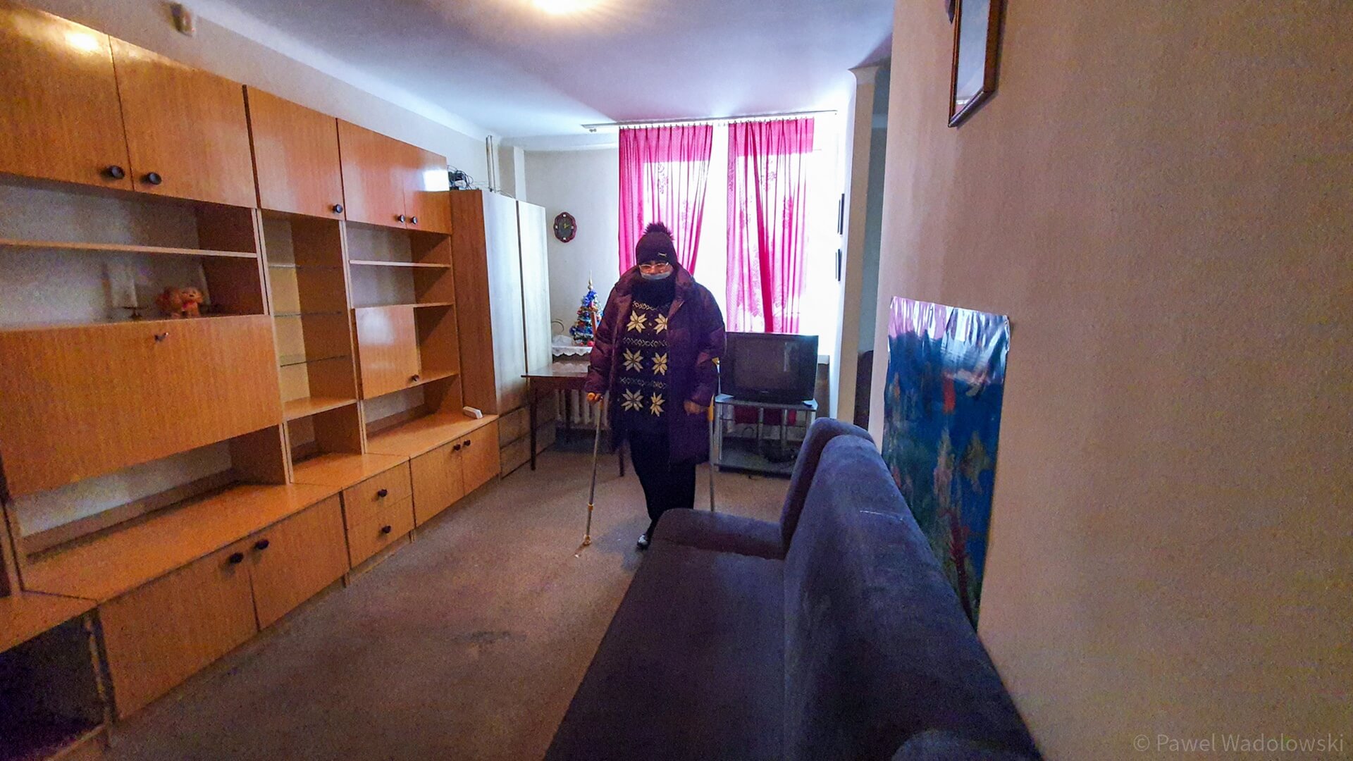 Jedna z mieszkanek zamykanego hostelu PKS w Łomży dostała mieszkanie od miasta