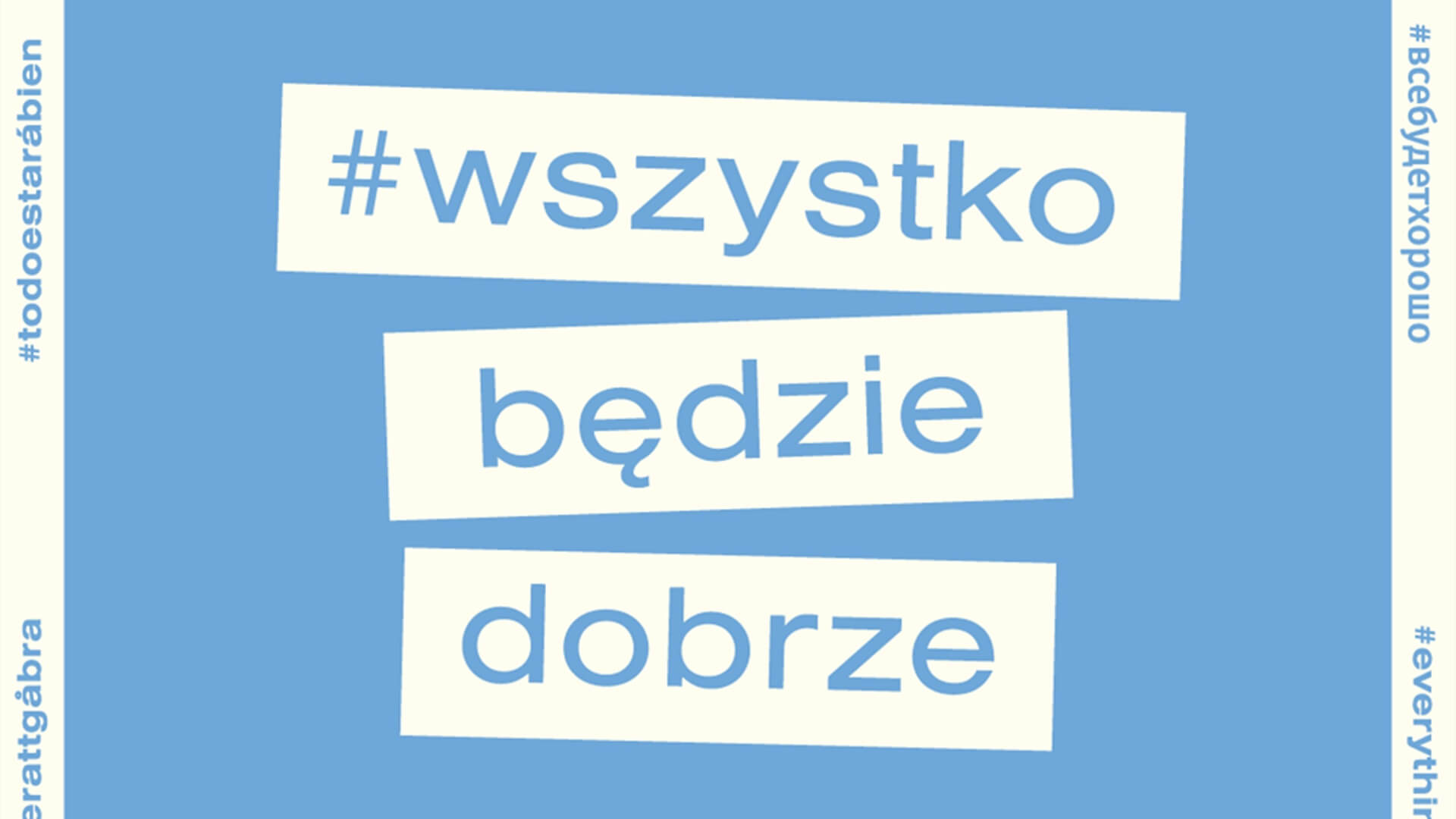Ma mobilizować i dawać nadzieję - powstała piosenka "Wszystko będzie dobrze"