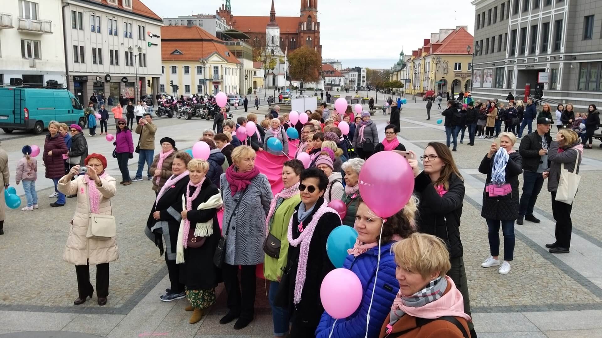 Ulicami Białegostoku przeszedł Marsz Nadziei "Rak to nie wyrok"
