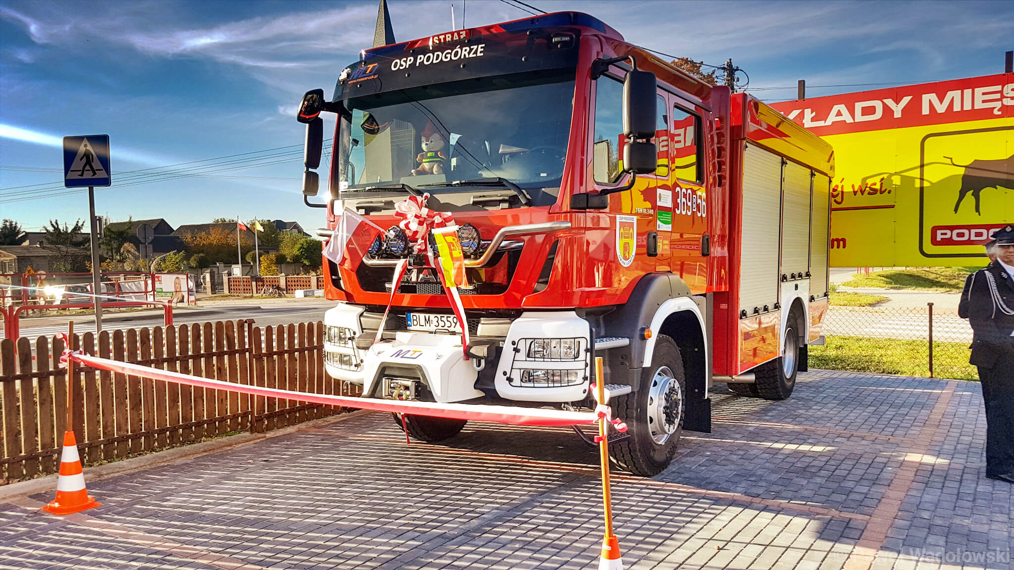 Strażacy z Podgórza mają nowy wóz gaśniczy