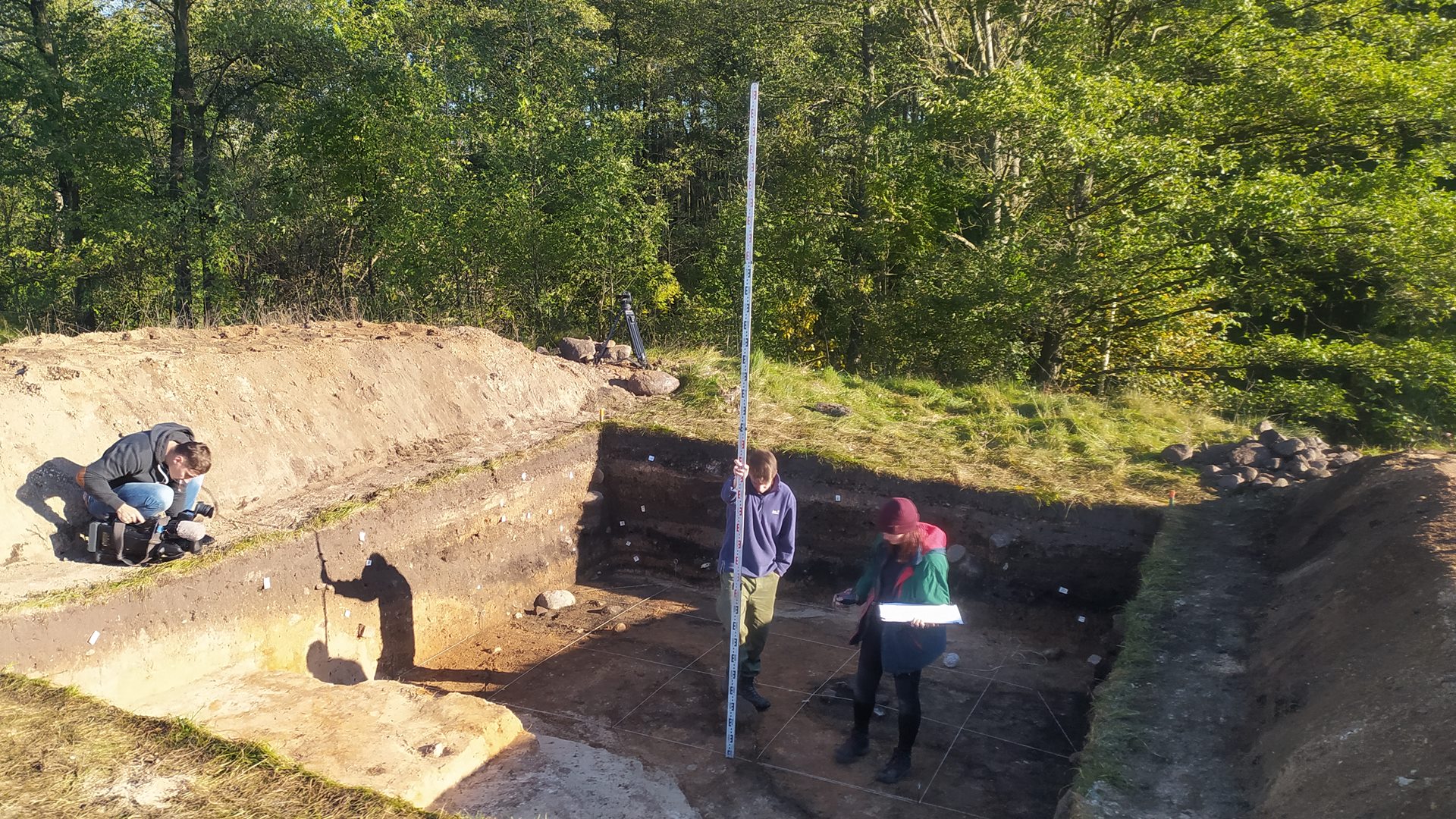 Archeolodzy prowadzą wykopaliska w miejscowości Grodzisk - dawniej mieszkali tam Jaćwingowie