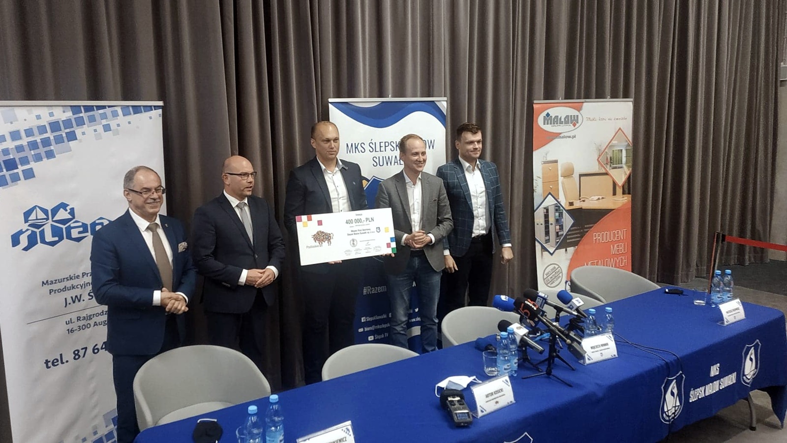 400 tys. zł z urzędu marszałkowskiego trafi do Ślepska Malow Suwałki